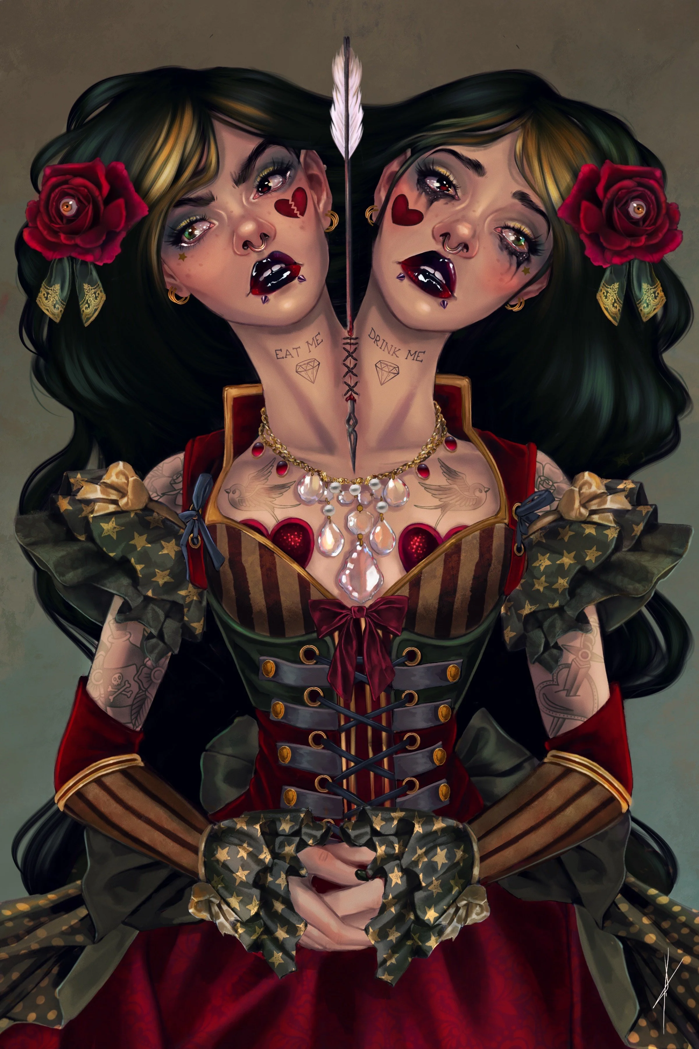 VELVET CURTAIN/IRON SPINE