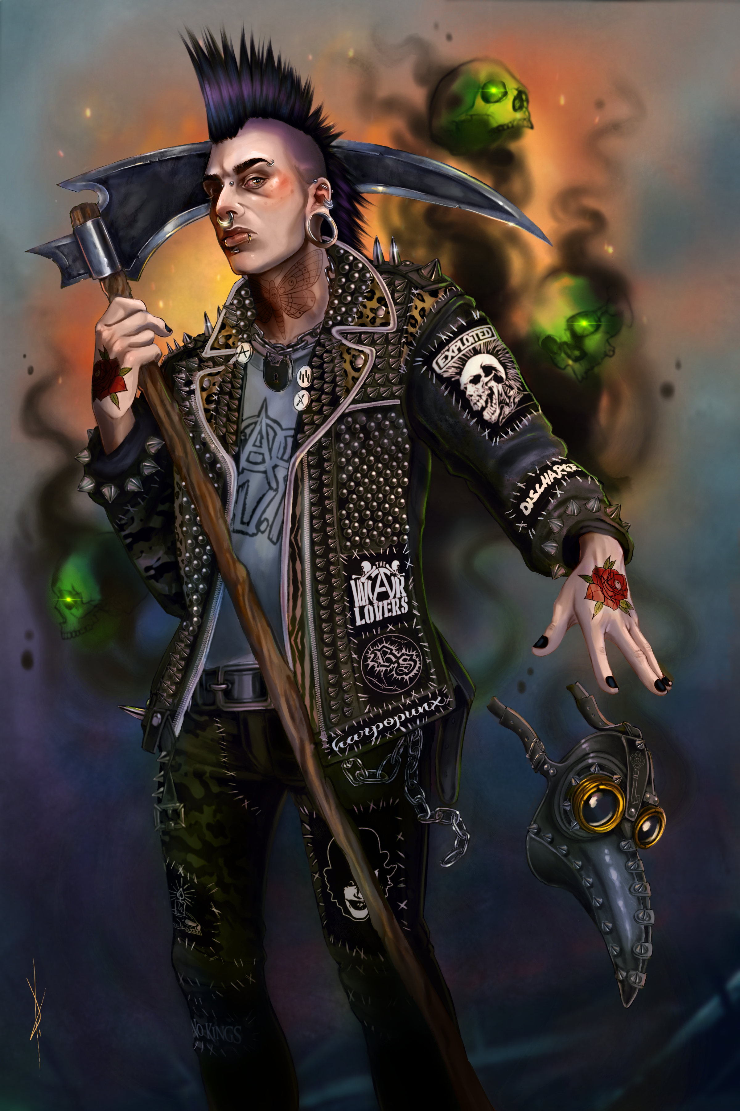 A Plague on Your Houses Print