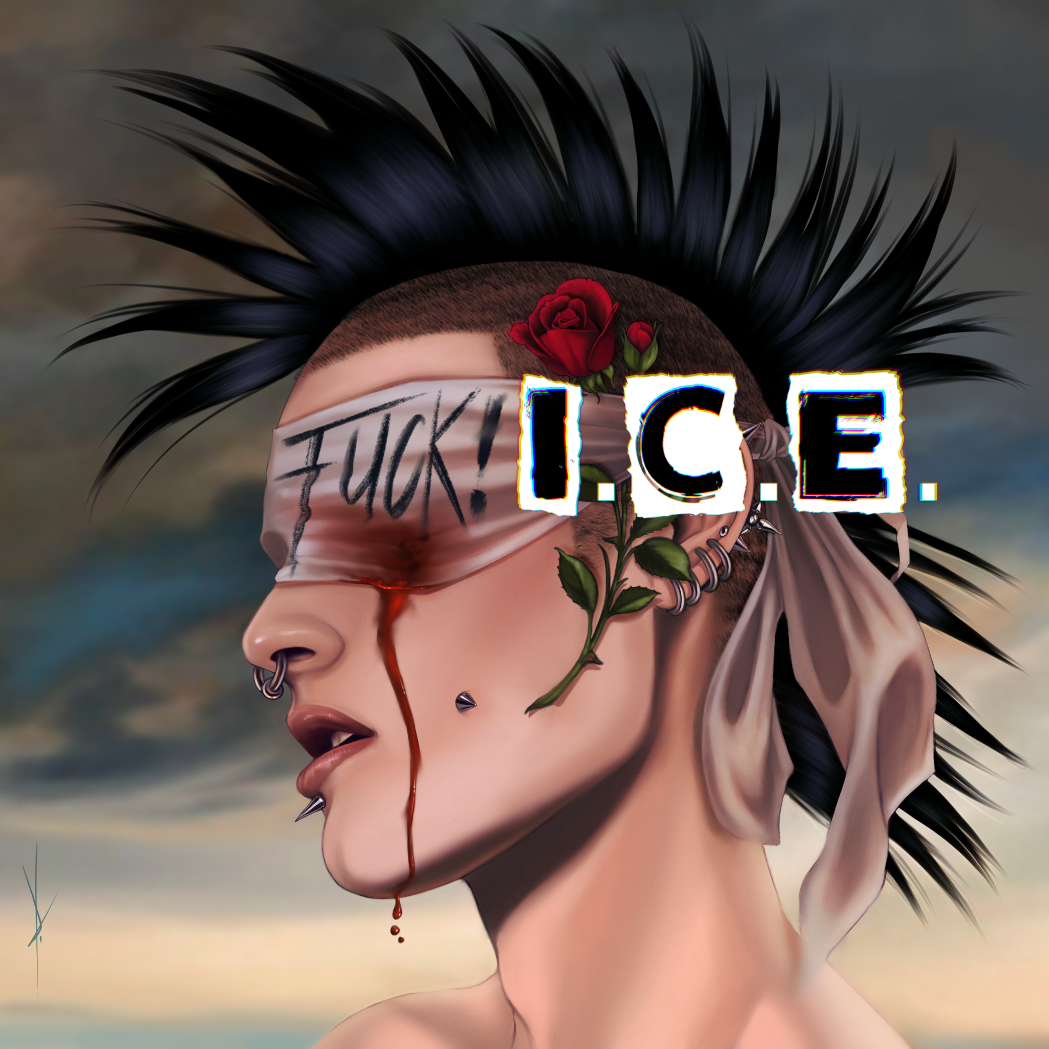 F*K ICE Print