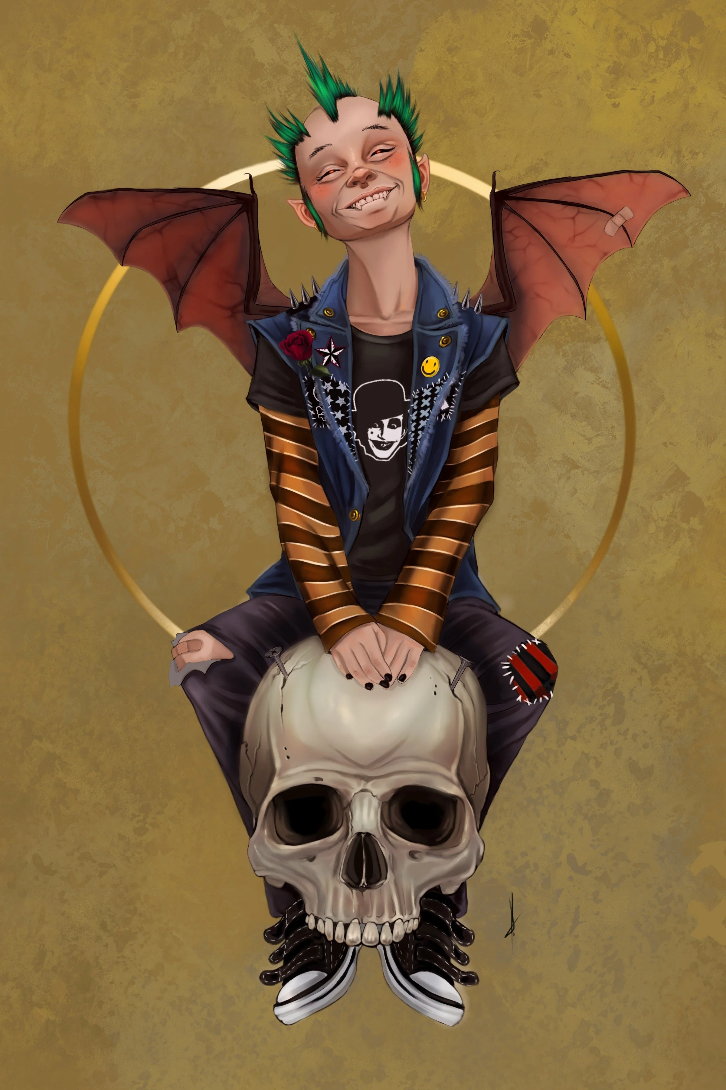 LITTLE BAT'S SCHOOL PICTURE DAY