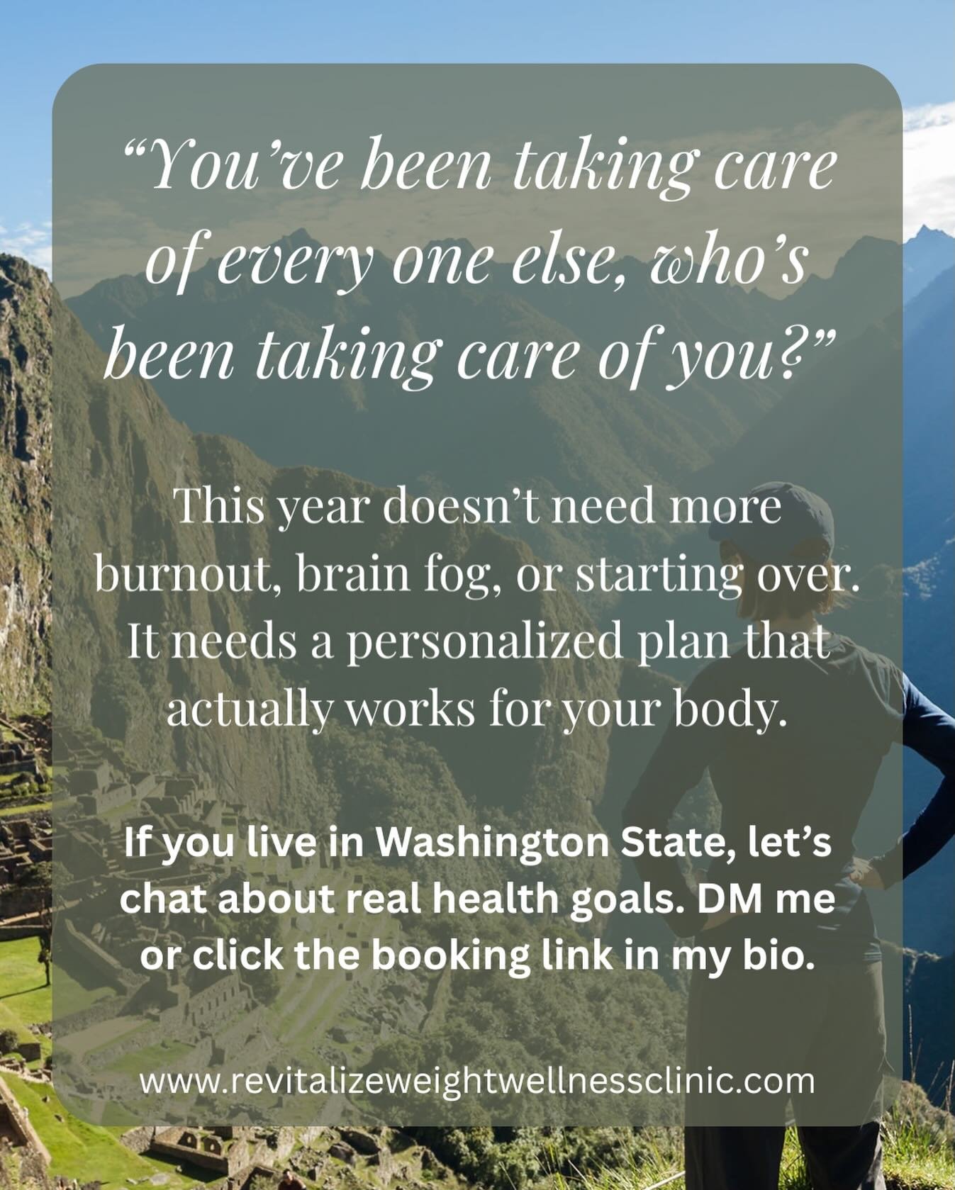 Hey friend, let&rsquo;s chat! Click the booking link in my bio 👤🔗
#GLP #GIP #Weightloss #Antiaging #Peptides #HollisticHealth #HealthGoals #Healing #Recovery #EnergyBoost #MetabolicReset #MetabolicBoost #Washington