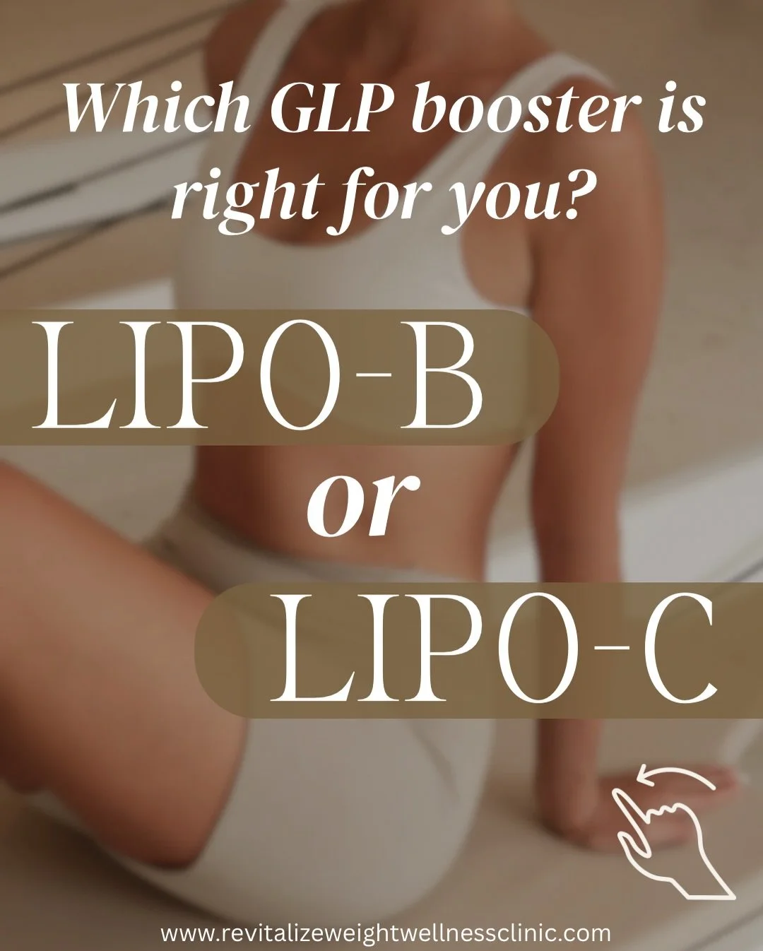Lipo B vs Lipo C &mdash; SAVE this if you&rsquo;re on a GLP. 👇

GLPs help appetite + cravings&hellip; but plateaus and fatigue are common.

✨ Lipo B = energy + focus support

🔥 Lipo C = fat metabolism + &ldquo;fuel use&rdquo; support

Want help cho