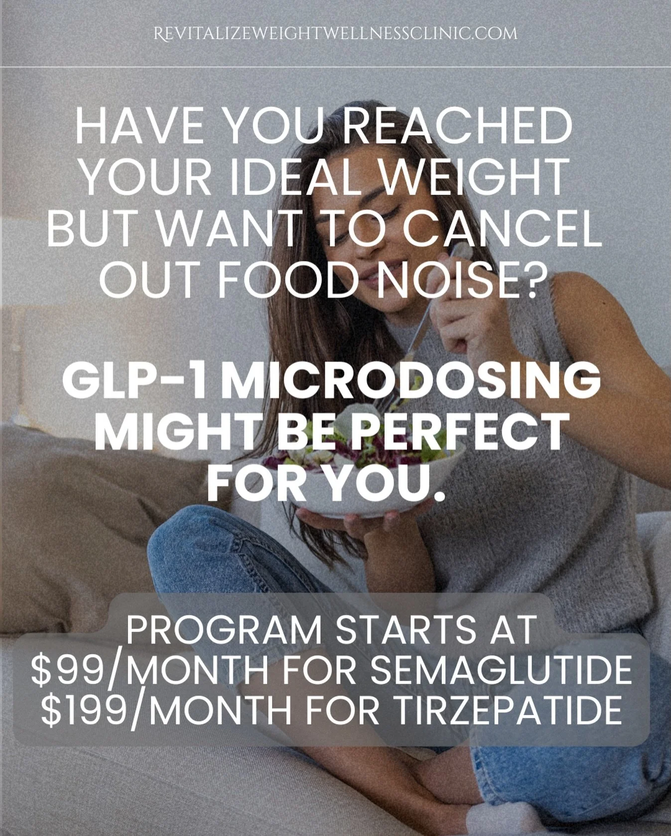 Microdosing GLP-1 ✨
Not everyone needs a full dose to see results.
Microdosing GLP-1 can help reduce cravings, support steady weight loss, and improve metabolic health&mdash;with fewer side effects and a more sustainable feel.

Small dose. Smart stra