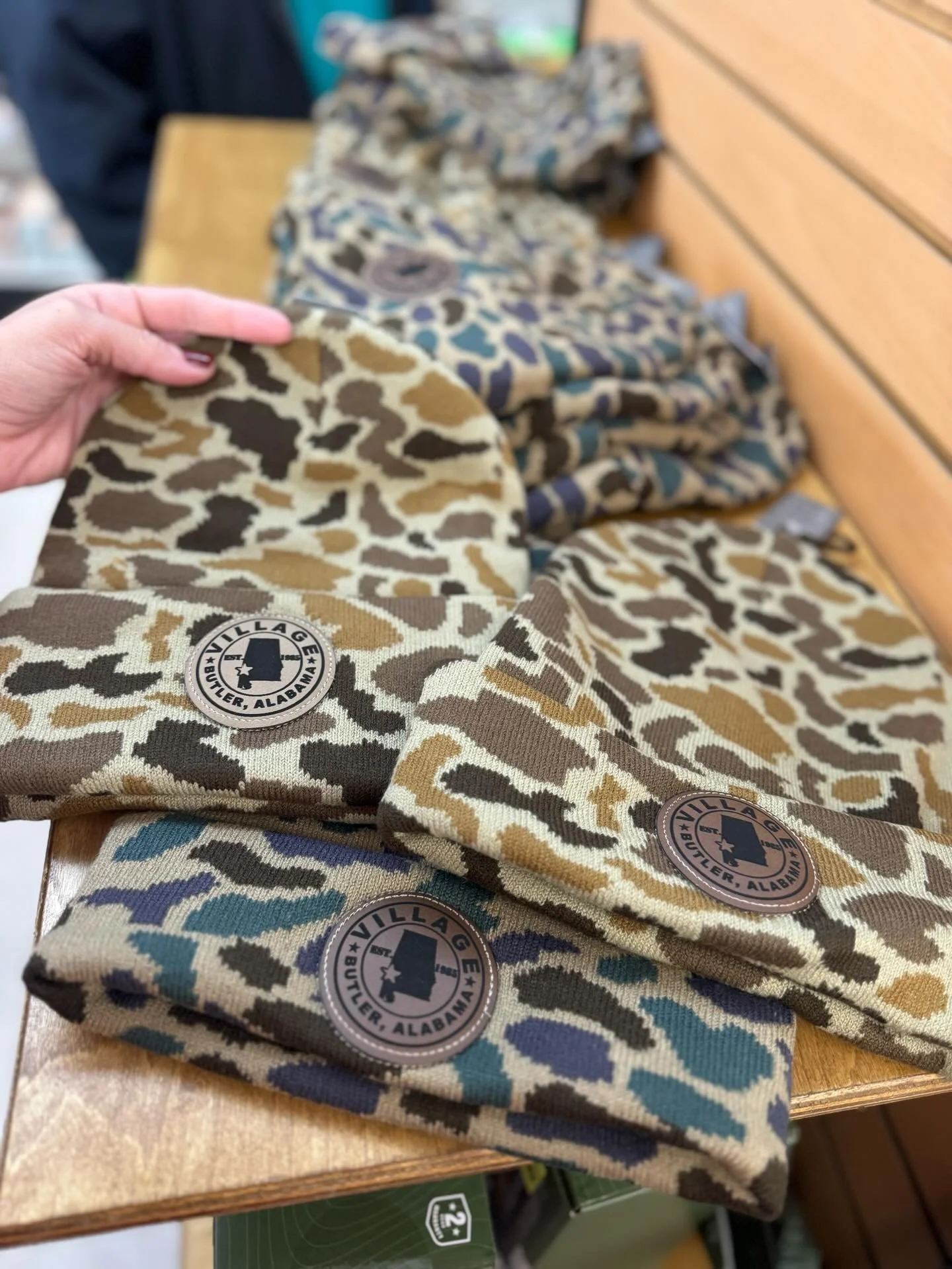 Village Beanies
✔️ Camo patterns
✔️ Soft + warm
✔️ Only $24.99
😎