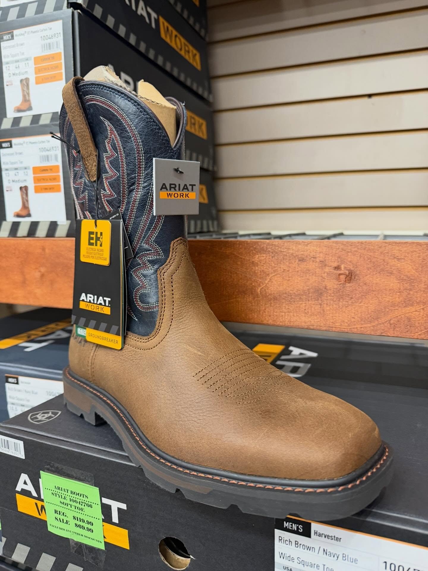 Day 1 of our Easter Sale is HERE!!! 🐰🔥
These Ariat work boots just got even better&hellip; 👀
👉 Reg. $119.99 &rarr; NOW $69.99
⭐️THIS STYLE ONLY⭐️
