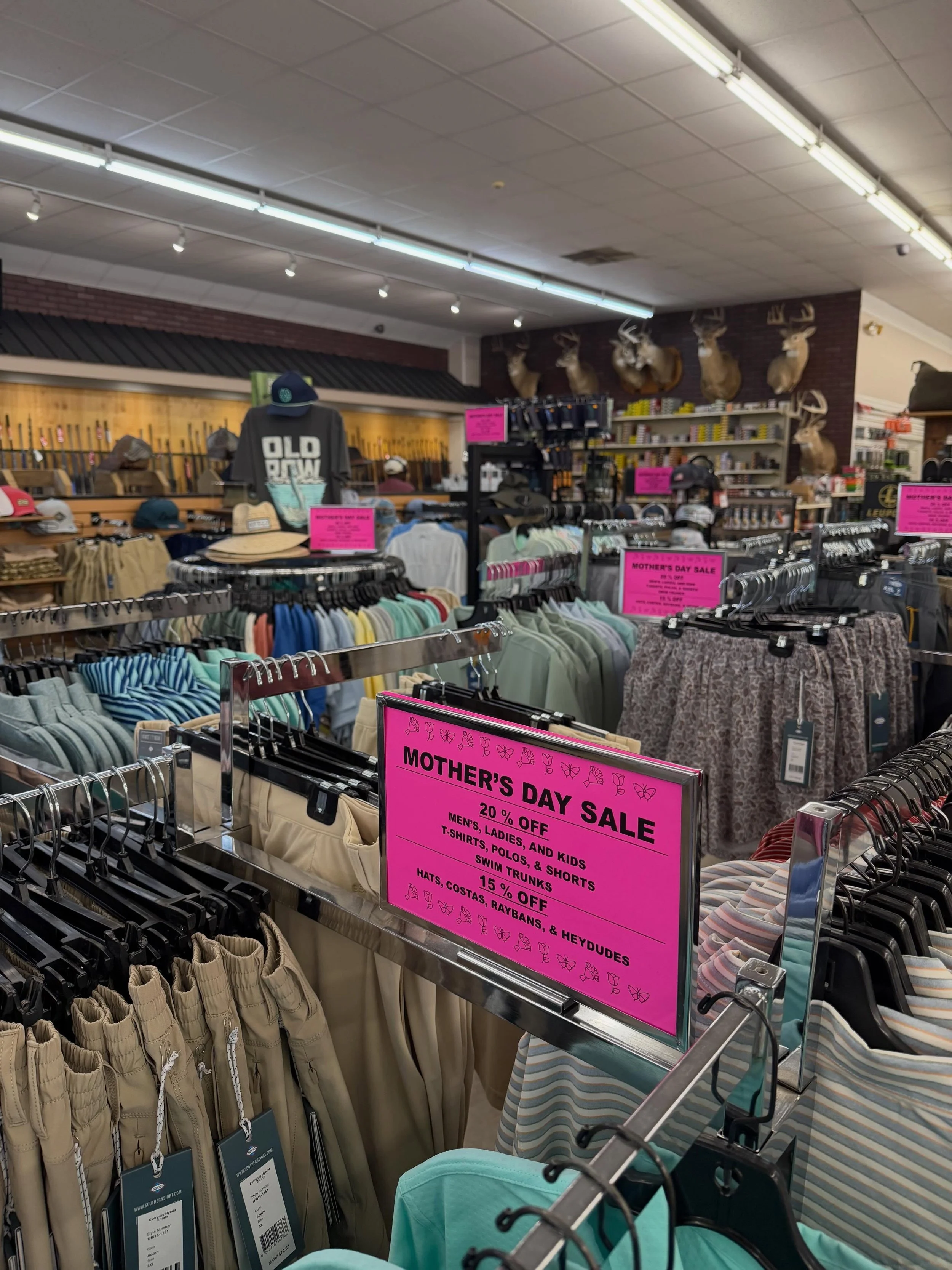 It&rsquo;s officially Mother&rsquo;s Day Weekend at Village!!! 💐🛍️✨
And y&rsquo;all know we LOVE a good SALE!! 🤩
 😎COME SEE US!😎