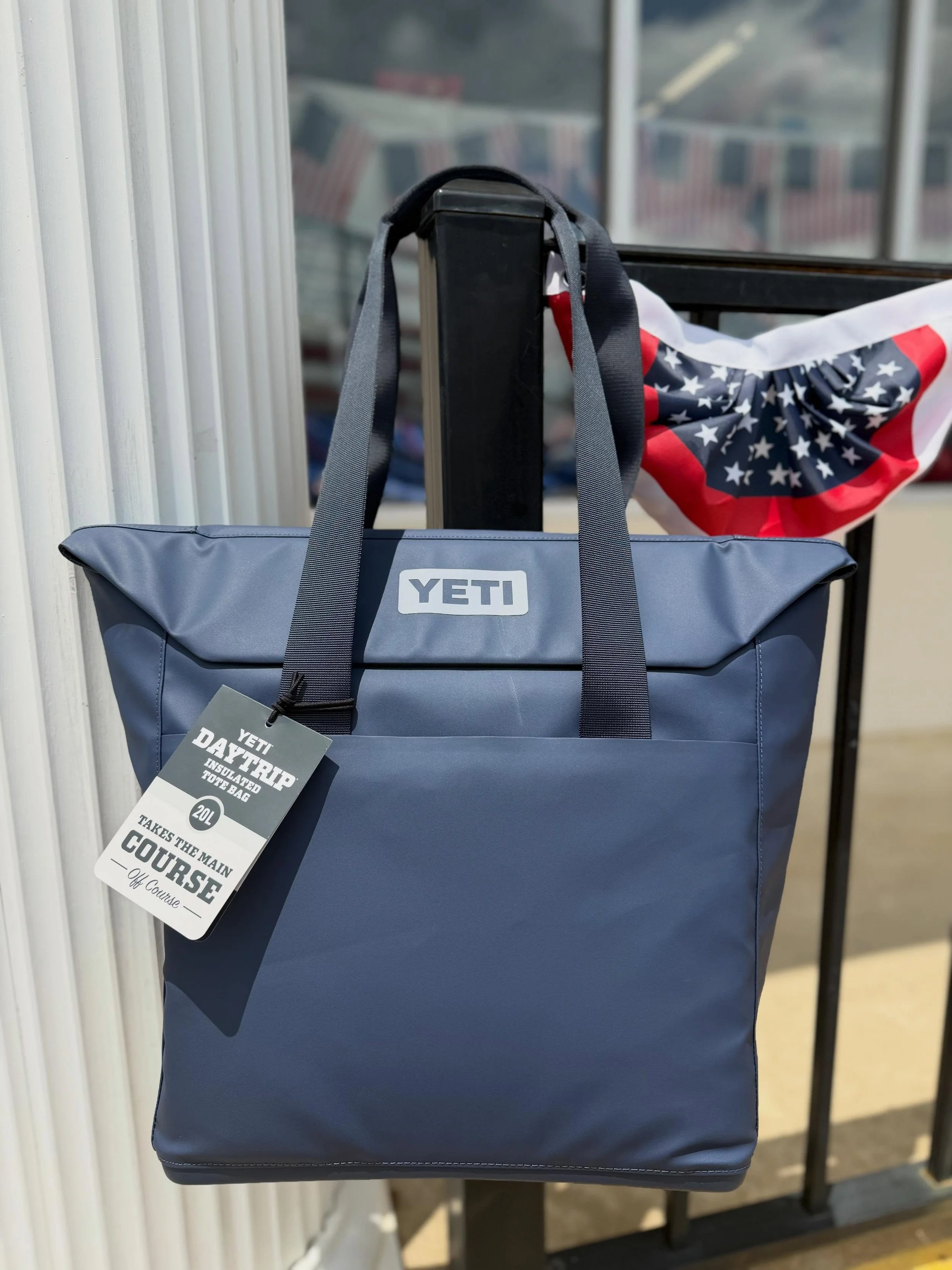 🇺🇸❤️🤍💙 RED, WHITE &amp; YETI ❤️🤍💙🇺🇸

Summer adventures just got cooler! 😎

Whether you&rsquo;re headed to the ballpark, the lake, the beach, or your Fourth of July celebration, the YETI Daytrip Tote is ready to carry the load and keep things