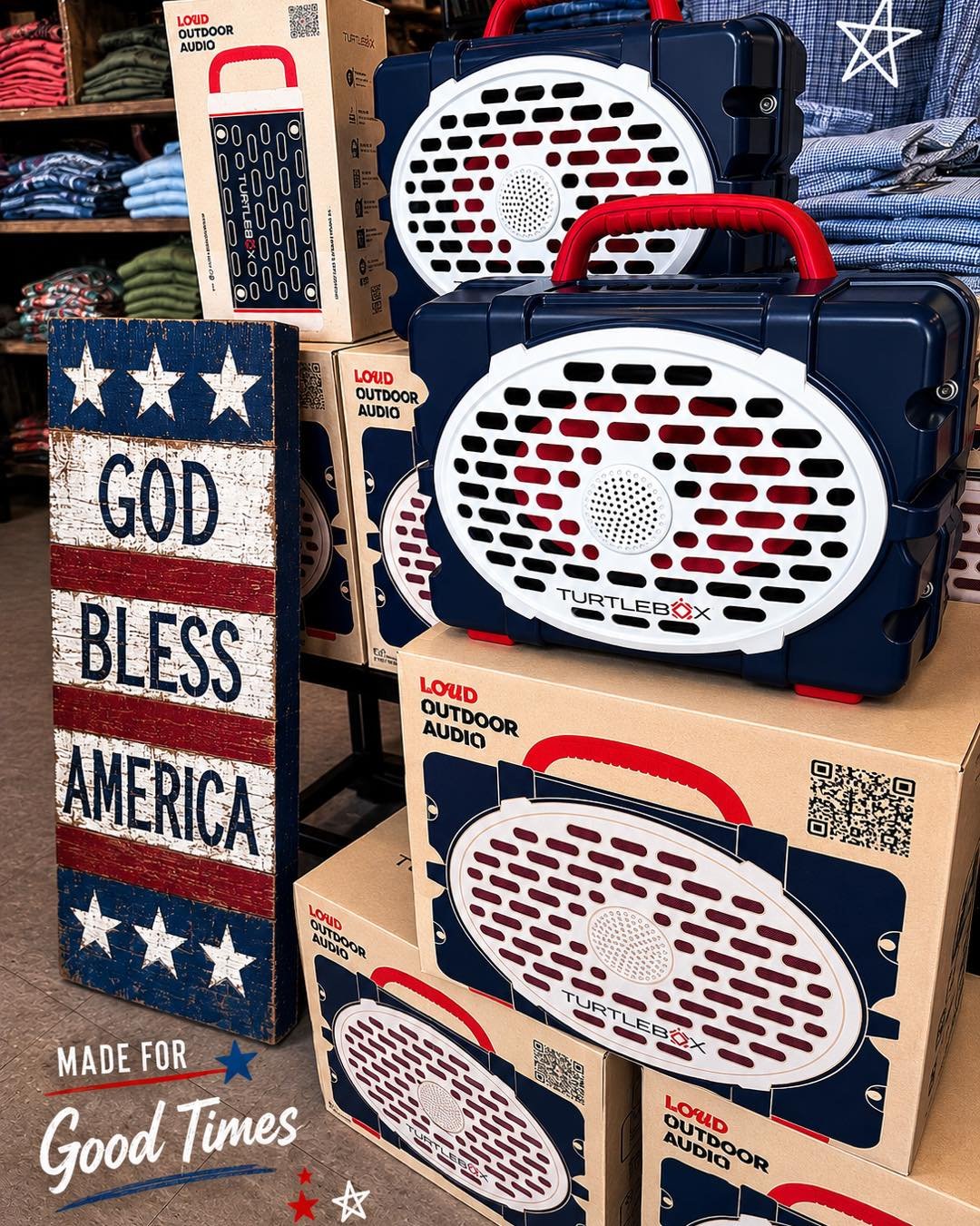 Stars, Stripes, and Serious Sound! 🇺🇸
Grab yours before summer is in full swing!