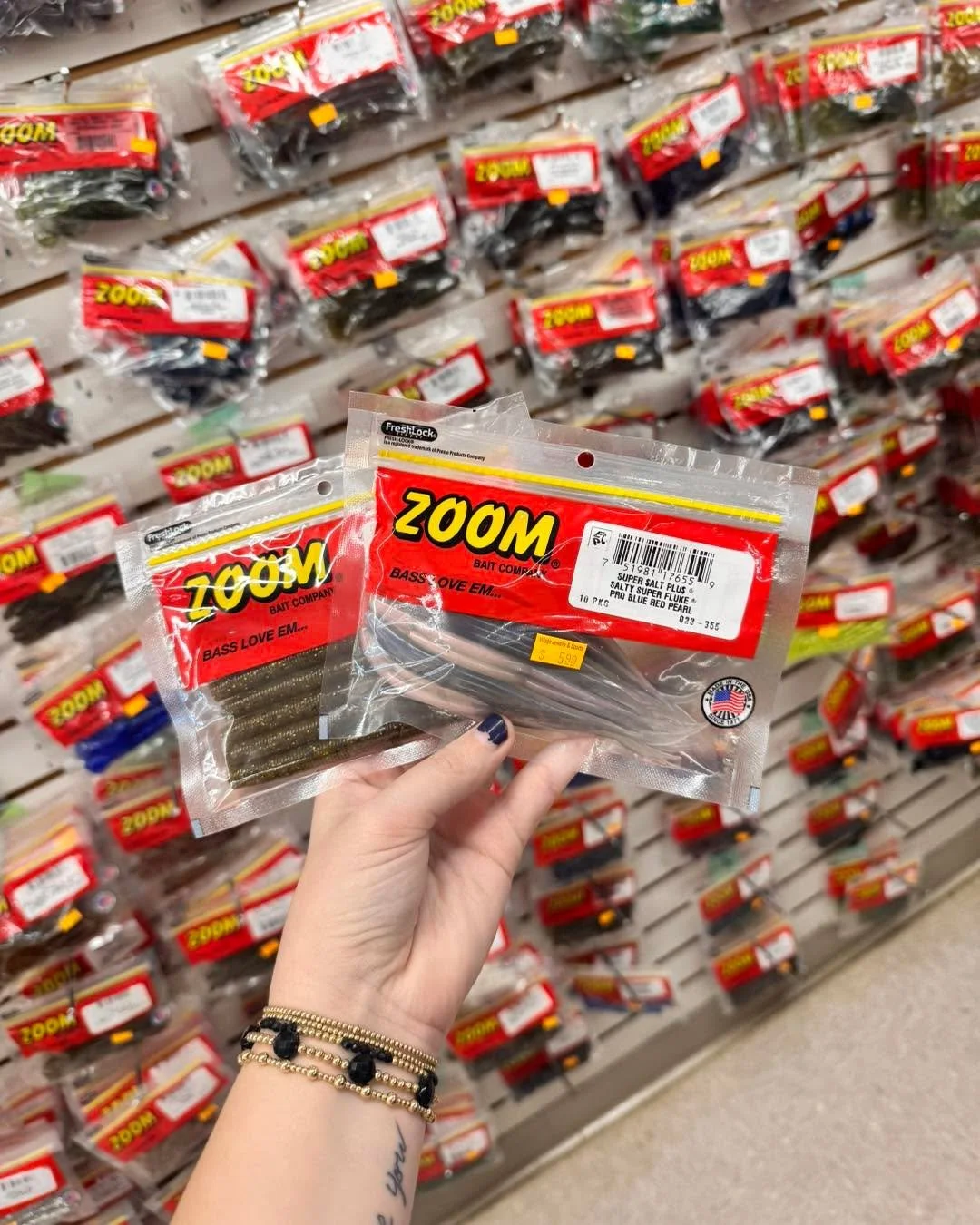 🎣Gear up for your next catch! From Zoom baits that fish can&rsquo;t resist to Hammer Rods built for every cast, we&rsquo;ve got everything you need for a successful day on the water!🐟☀️