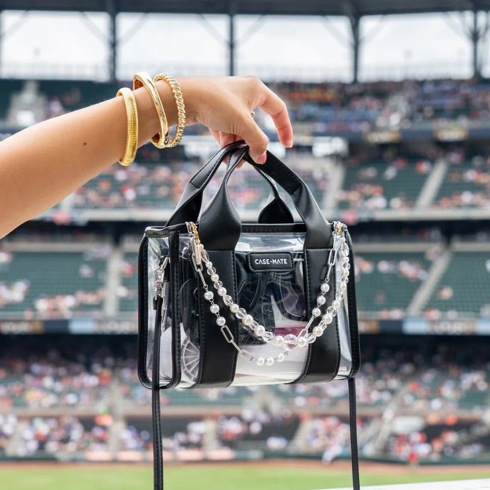 ⚾️ 🏈GAME DAY READY! 🏟️✨🏈

Our Case-Mate Stadium Totes are the perfect way to carry your essentials while still meeting clear-bag requirements! 🙌

Cute, functional &amp; ready for football, baseball, concerts and MORE! 🖤✨

Come grab yours before 