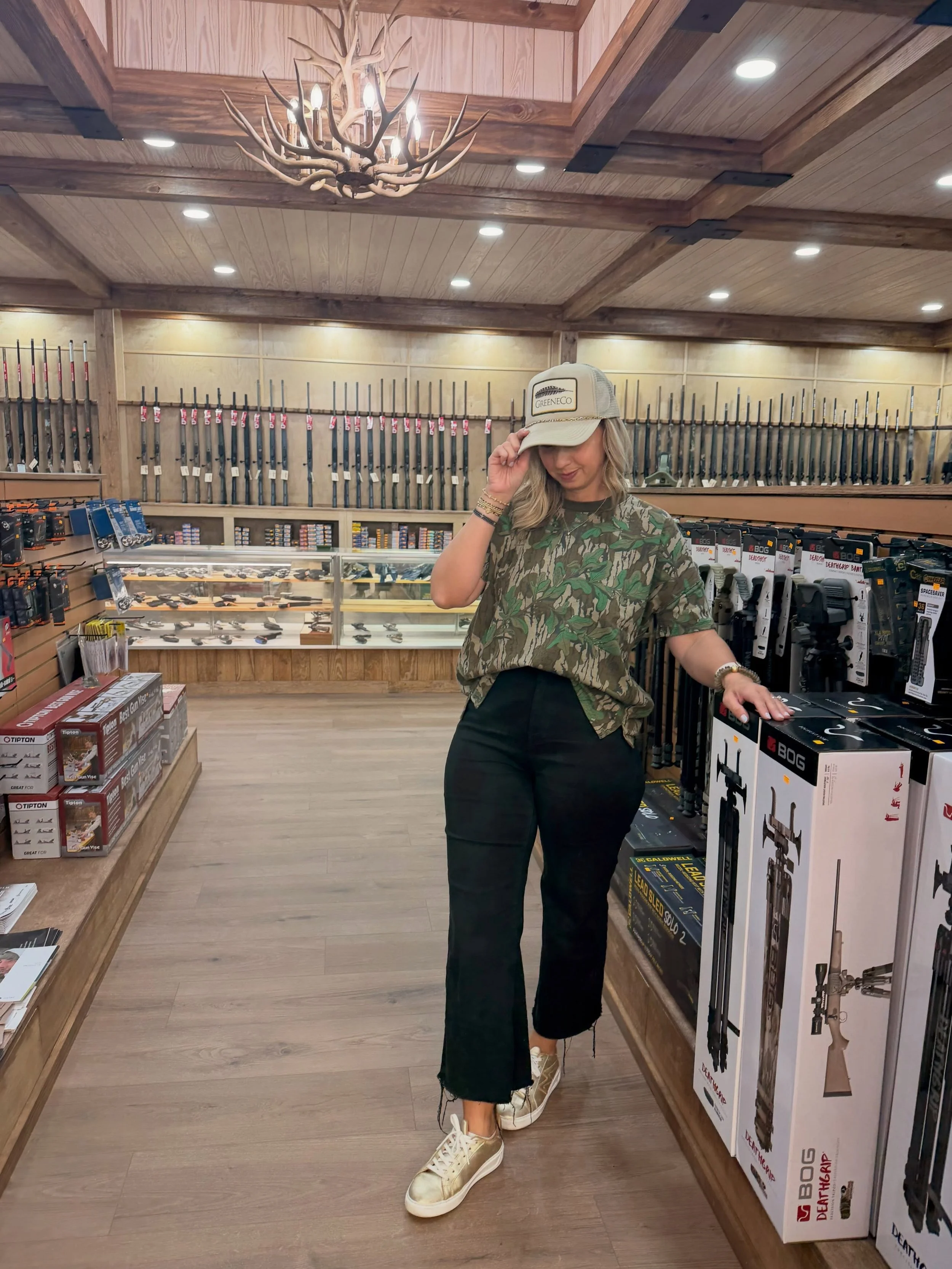 Ladies, this one&rsquo;s for YOU! 🌿🤎

Introducing Greene Co. to Village! We&rsquo;re loving the Turkey Roost Crop Tee&mdash;available in Bottomland &amp; Greenleaf camo! 🦃

Relaxed fit &bull; dropped shoulders &bull; side slits &bull; solid ribbed