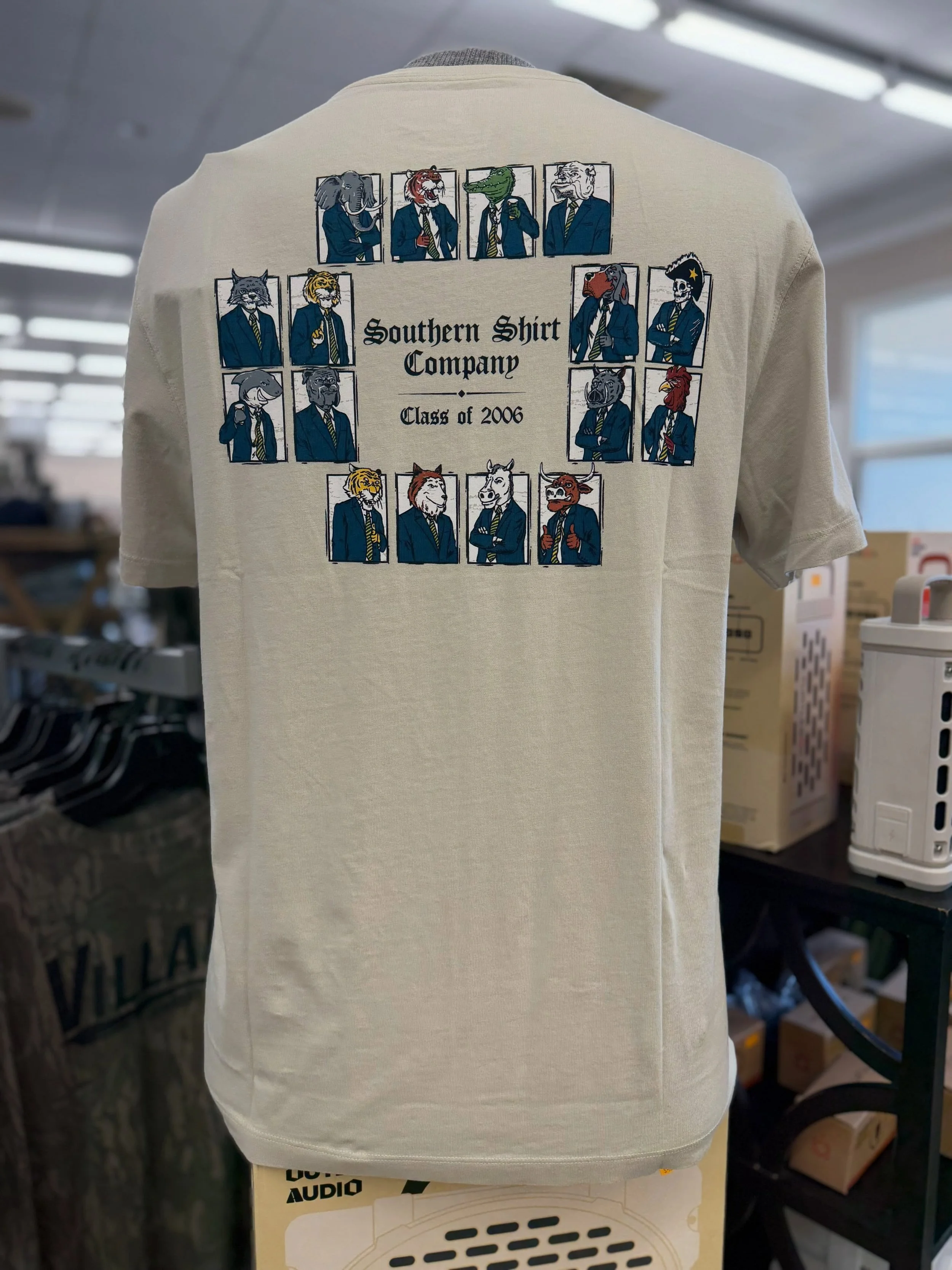College football Saturday is calling! 🏈🙌 This Southern Shirt Company tee is the perfect game day fit&mdash;no matter who you&rsquo;re cheering for! 

Come grab yours at Village! 🏈