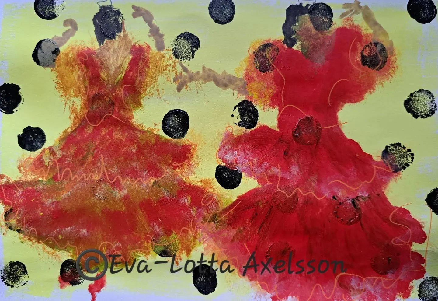 La Feria de Sevilla 

#feriadesevilla #art #swedishartistinspain #colourfulart
