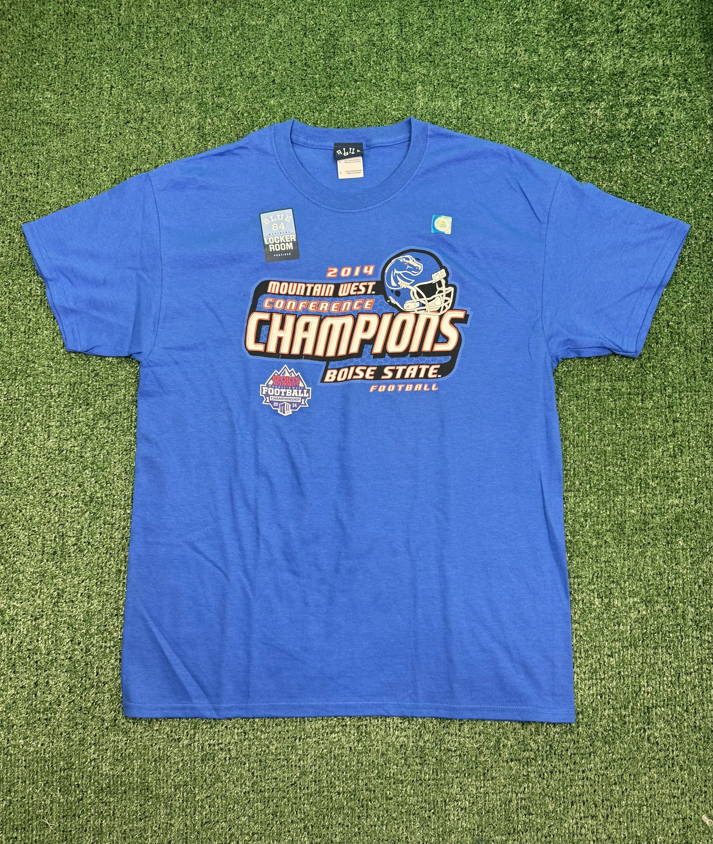 2014 Boise State Mountain West Champions T-shirt (Large)