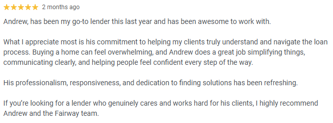 Five-star review 1