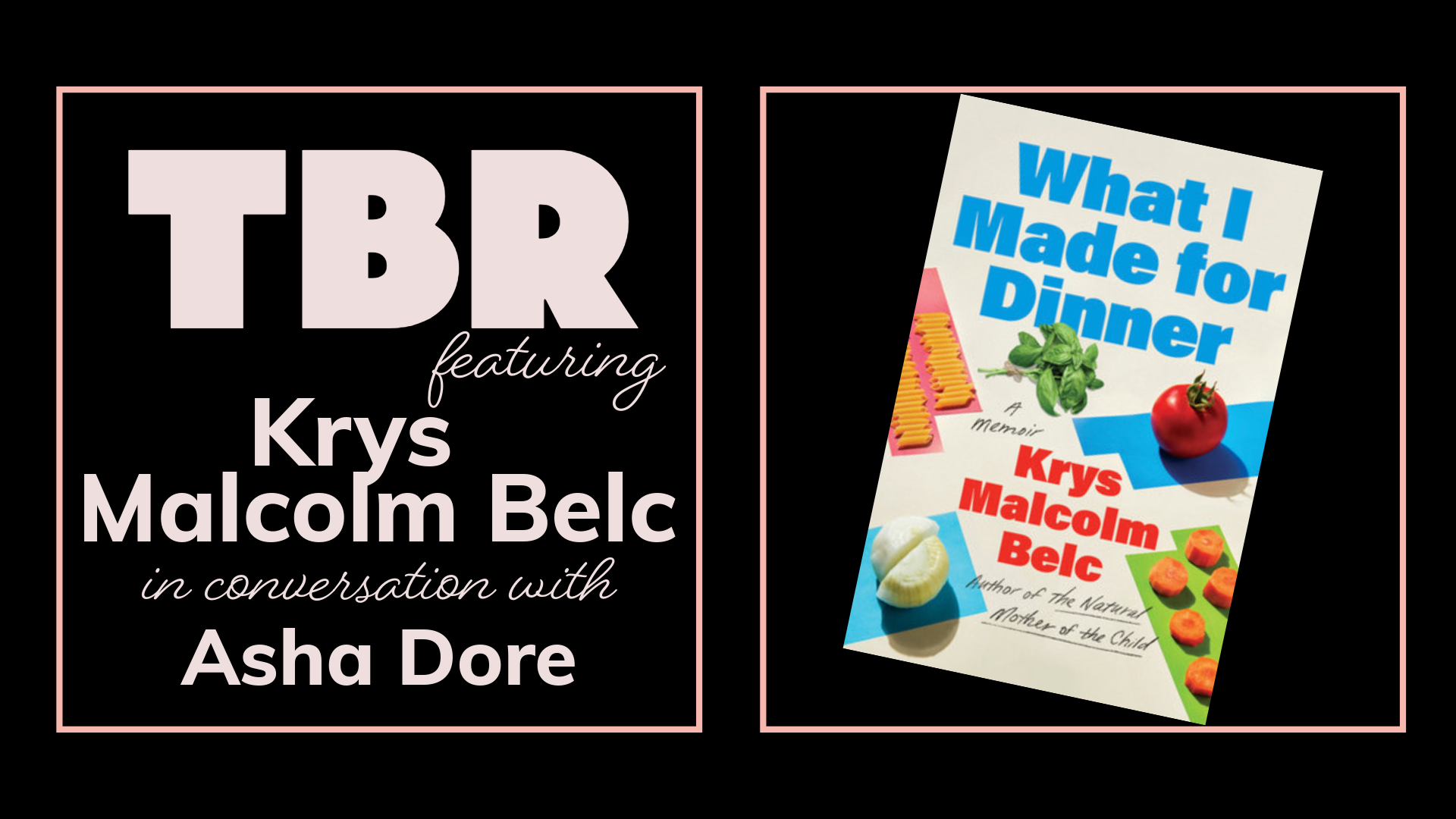 TBR with Krys Malcolm Belc | What I Made For Dinner