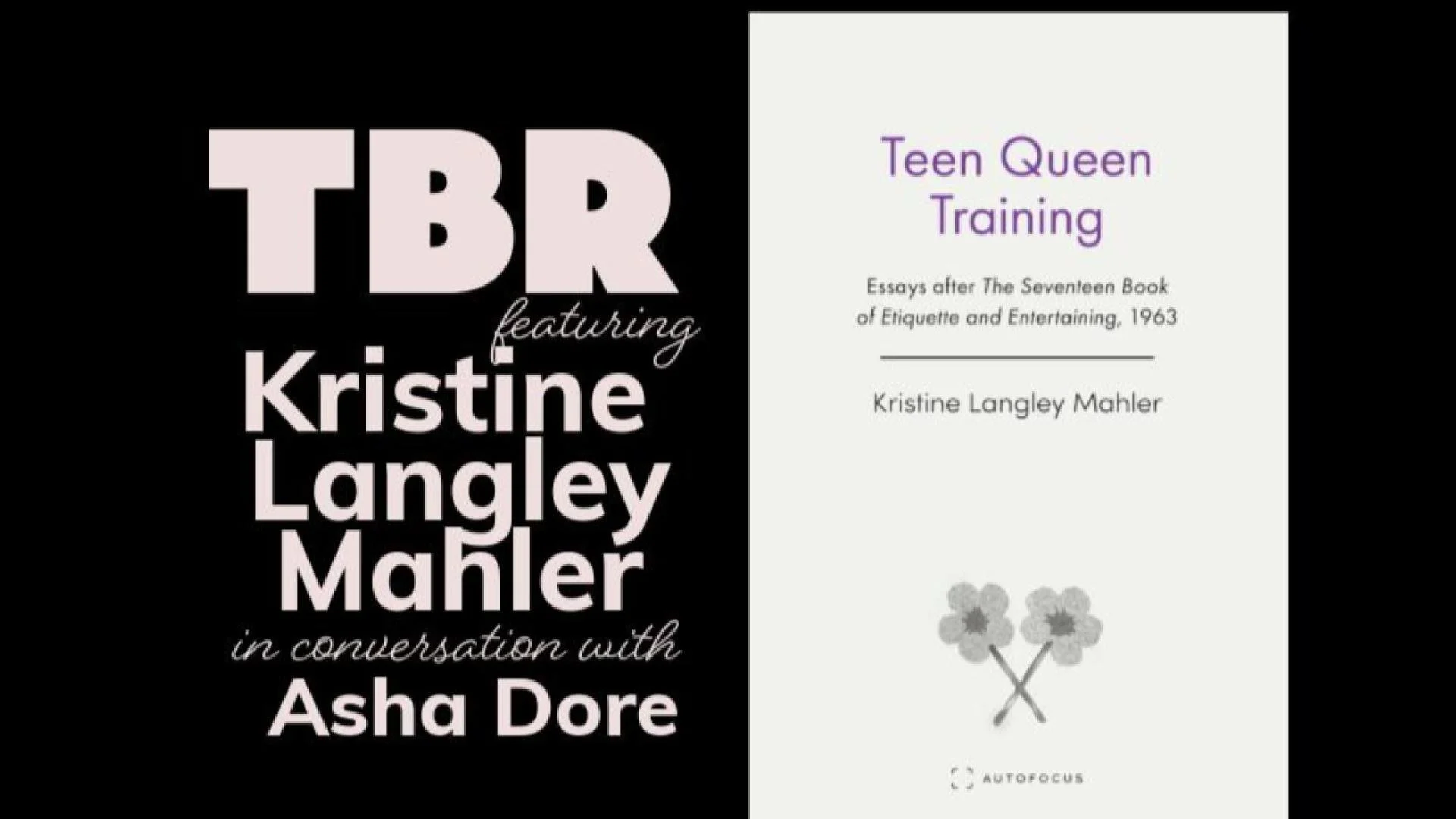 TBR with Kristine Langley Mahler | Teen Queen Training