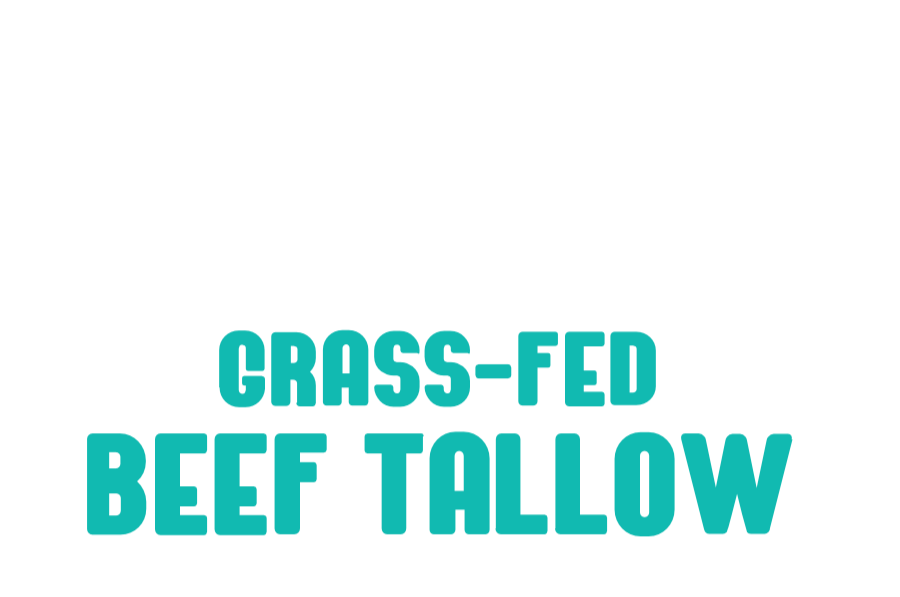 Handcrafted with Grass-Fed Beef Tallow