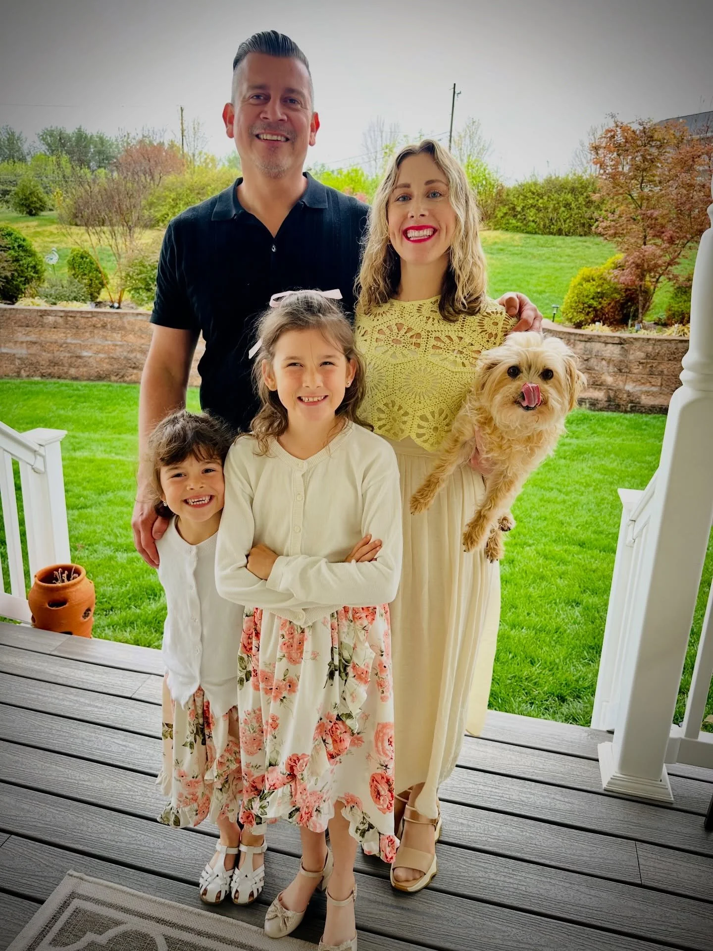 Happy Easter ✝️🌸🤍!

Grateful for new beginnings, fresh hope, and the reminder that light always rises. ✨

Easter reminds us of the beauty of tradition, the strength of family, and the life we are building rooted in love, faith and hope. It is in th