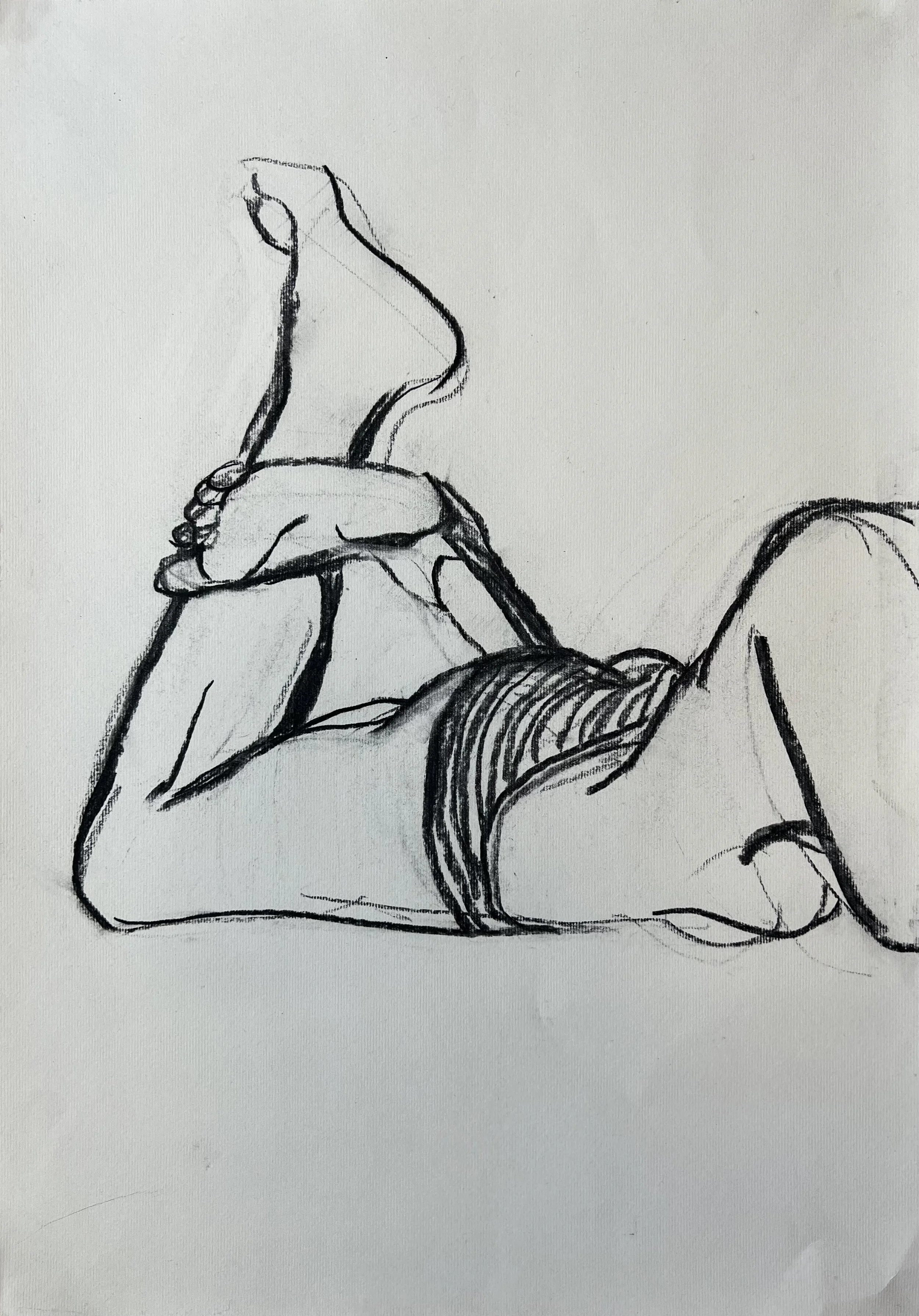 Love Scenes drawings - 70 x 50 - charcoal on paper