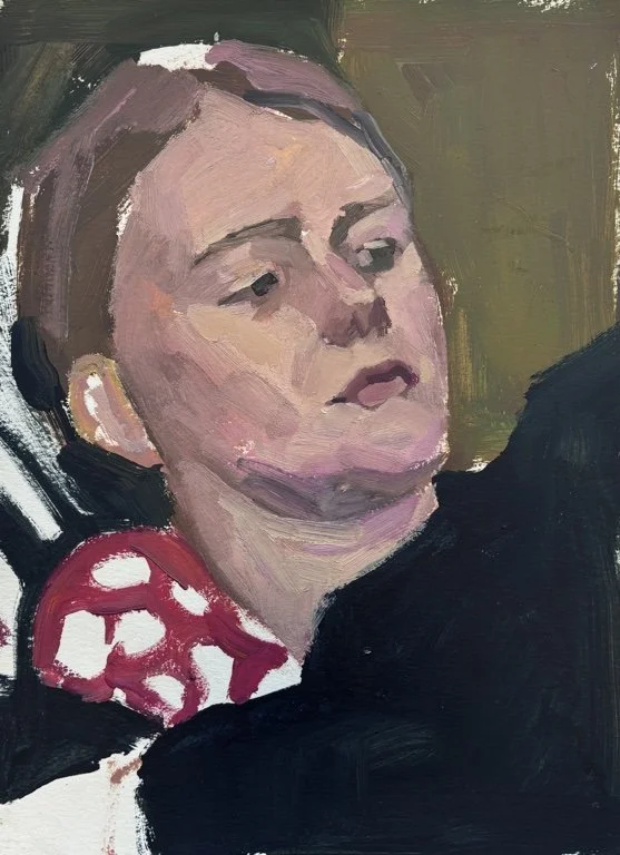 ramona
21 x 29.7 cm
oil on paper