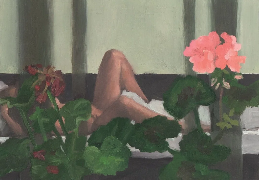 And God Created Woman - 29 x 41 - oil on canvas