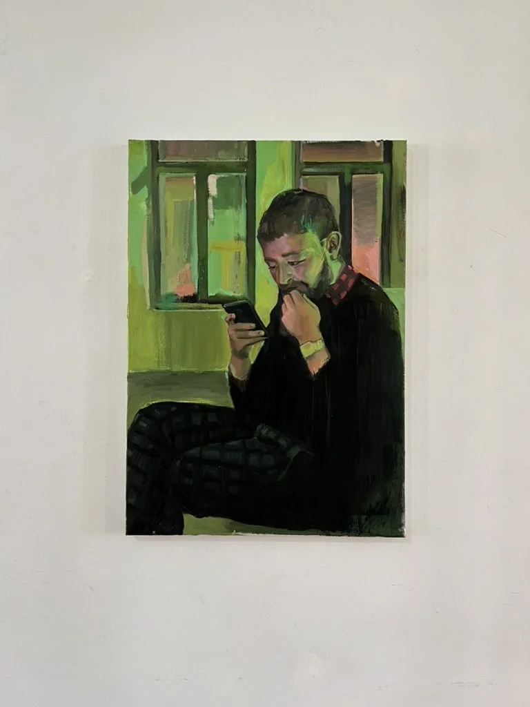 ACGABTD - All Children Glow Apple Blue These Days - 100 x 70 - oil on canvas - 2025(1).jpeg