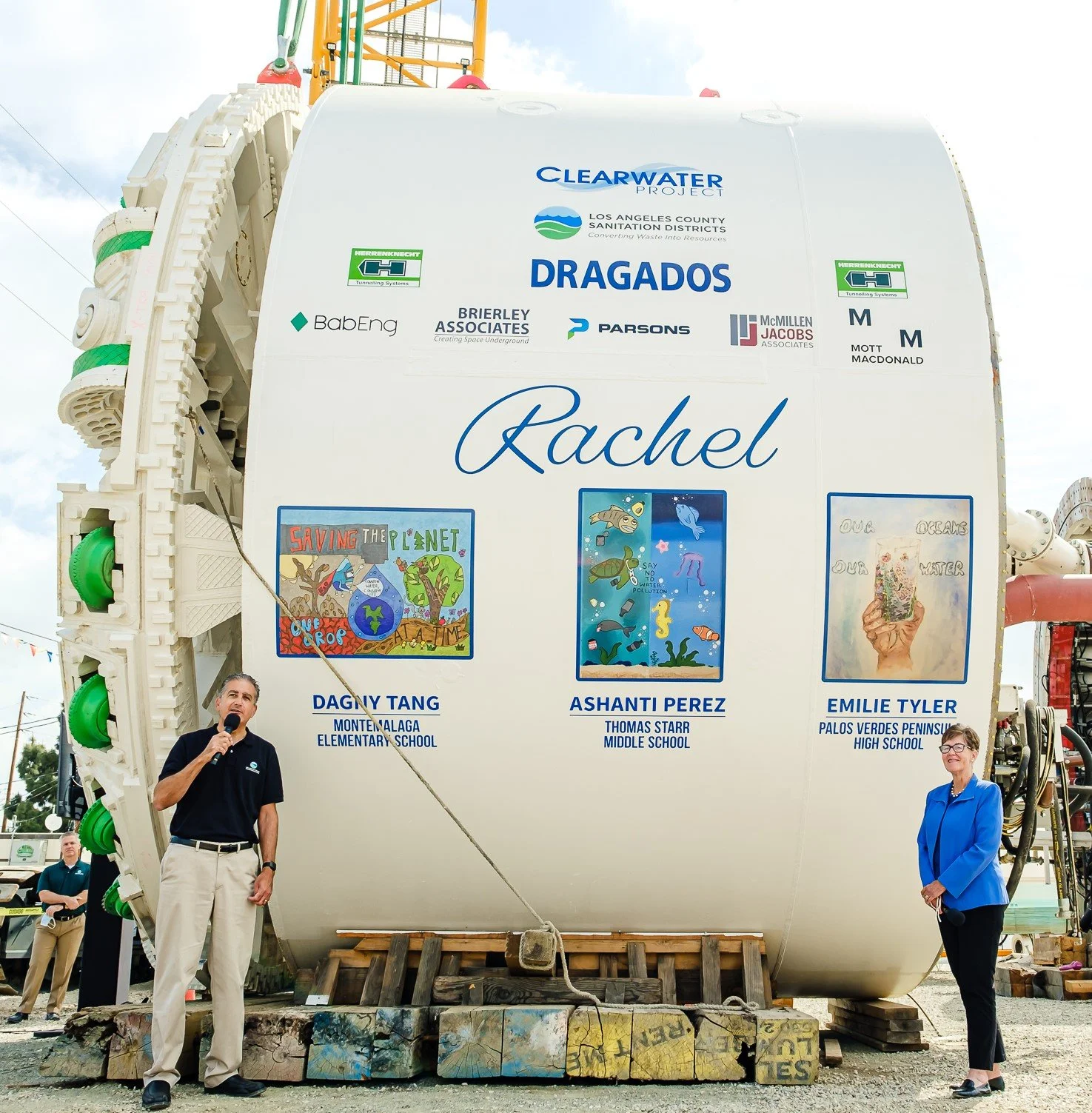 Launch Event for Clearwater Tunneling Machine