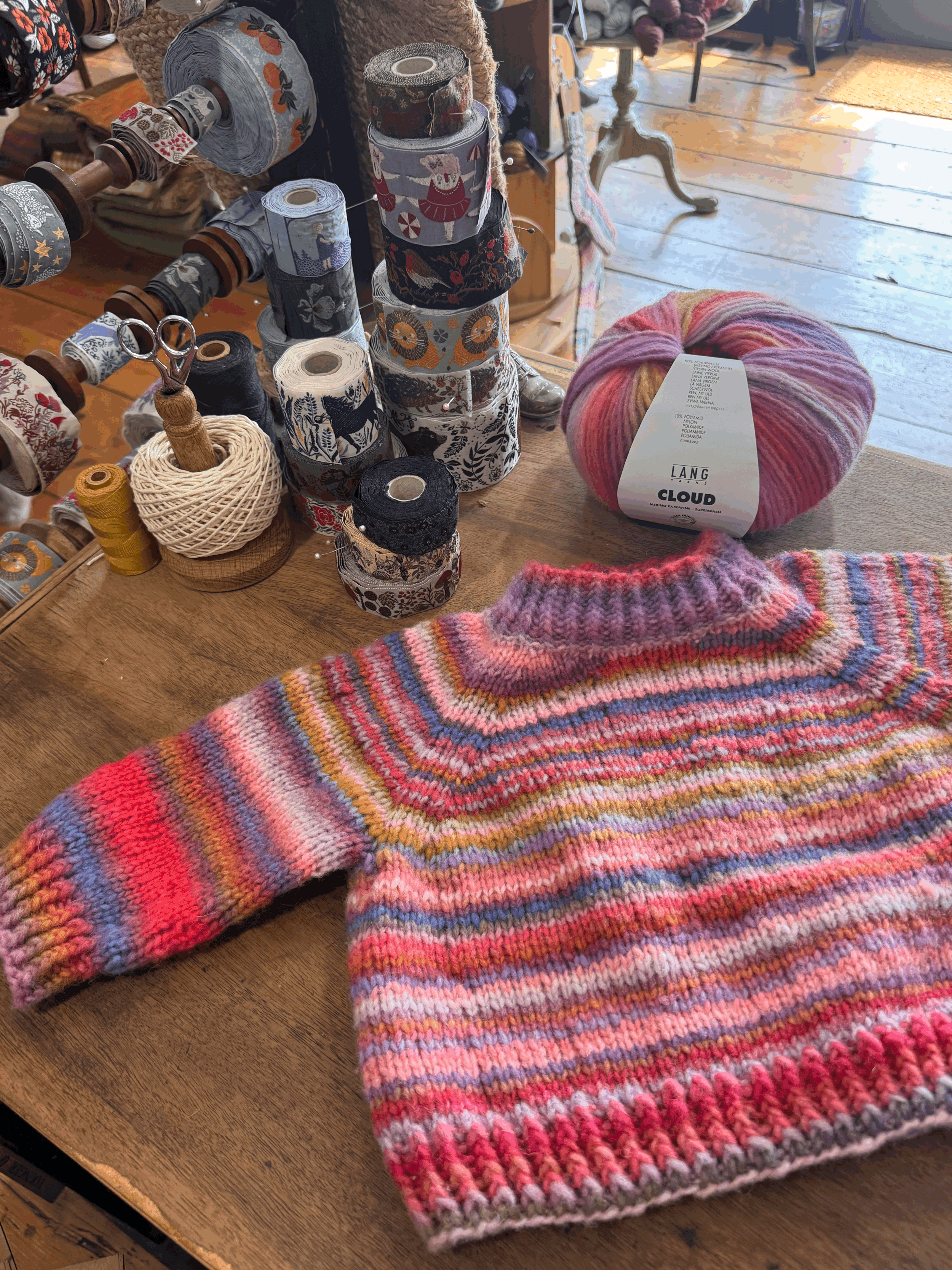 Sweater Workshop - Roomy Raglan Jr