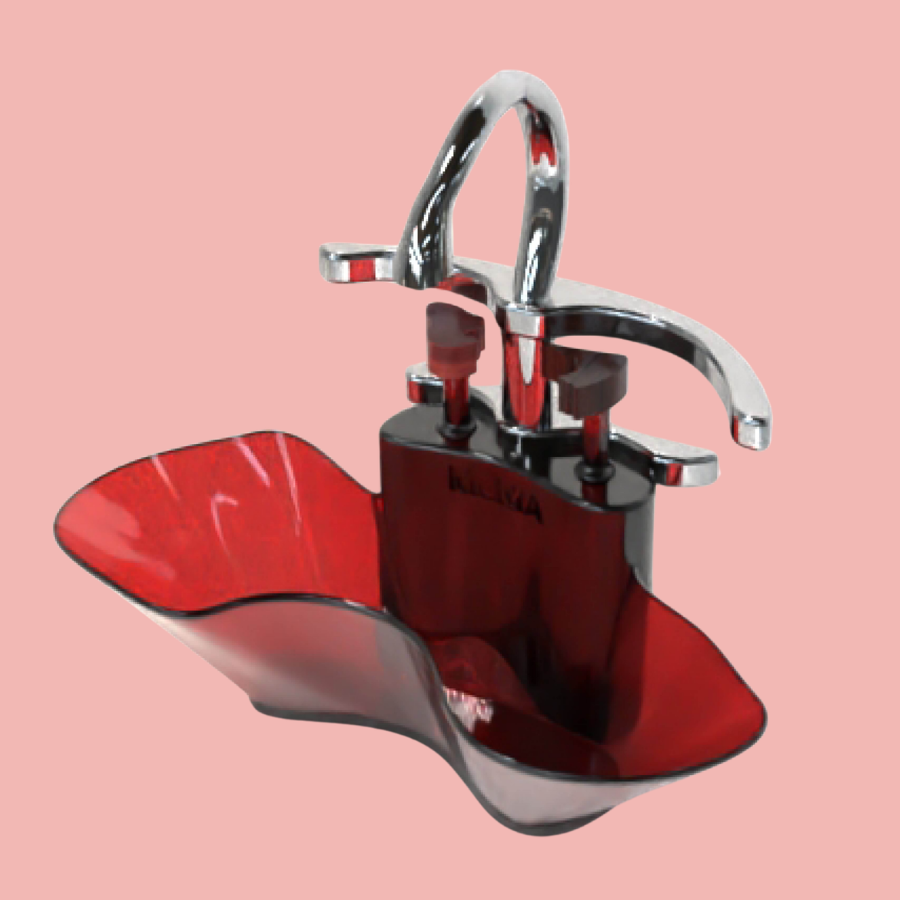 Bleeding Heart Sink & Faucet
