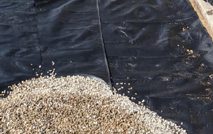 Mirafi Geo textile fabric for paving stone base