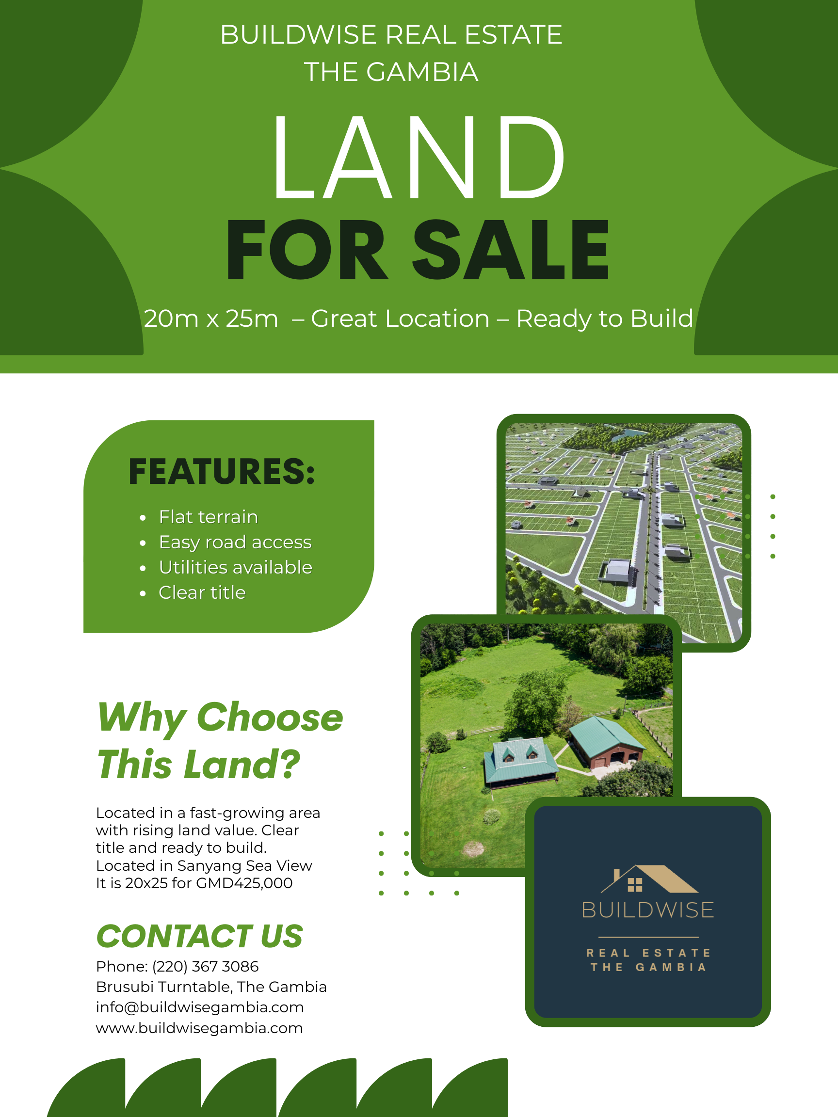 Land for Sale in Sanyang