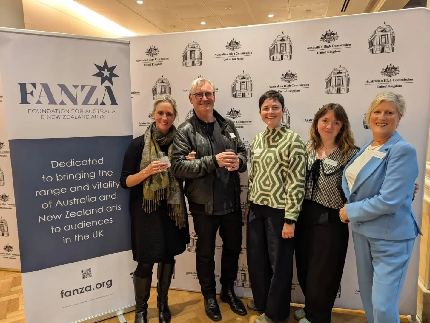 🎭✨ What a night! Thank you to everyone who joined our Australian and Kiwi creative networking event at the Australian High Commission in London this week.

With an audience of over 70 creatives, our brilliant panellists Garry McQuinn (@rgmprod), @em