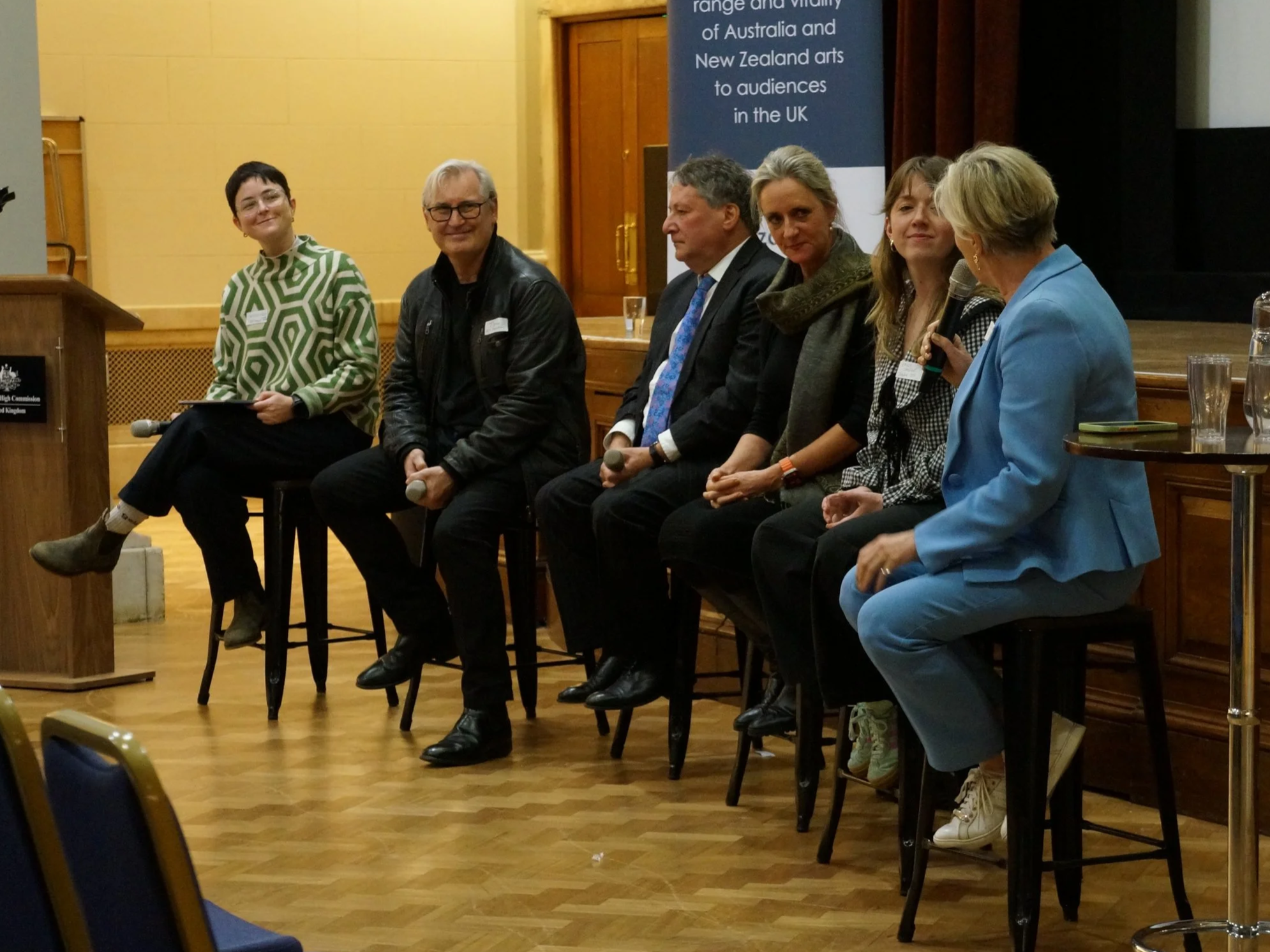 Australian and Kiwi creatives gather at the Australian High Commission for FANZA networking event