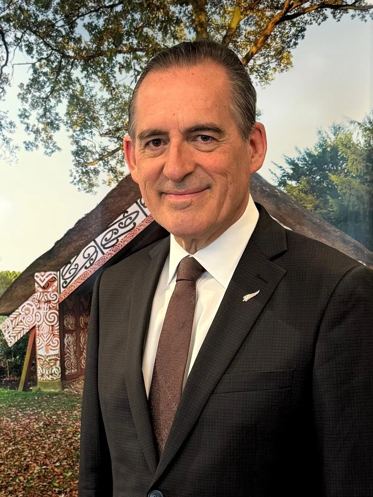 Hamish Cooper, New Zealand Commissioner to the UK, appointed FANZA Patron