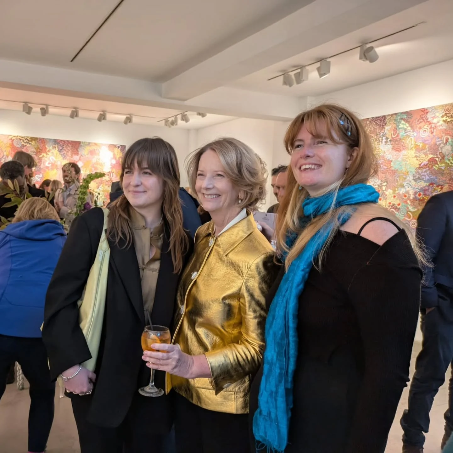 A wonderful evening celebrating the opening of Gabriella Possum Nungurrayi&rsquo;s new exhibition at the Rebecca Hossack Art Gallery in London ✨

FANZA was delighted to attend the private view of the gallery&rsquo;s XXXVIII Songlines Season, with an 