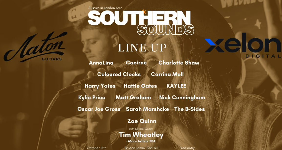 Southern Sounds launches new Australian and New Zealand music showcase in Brixton