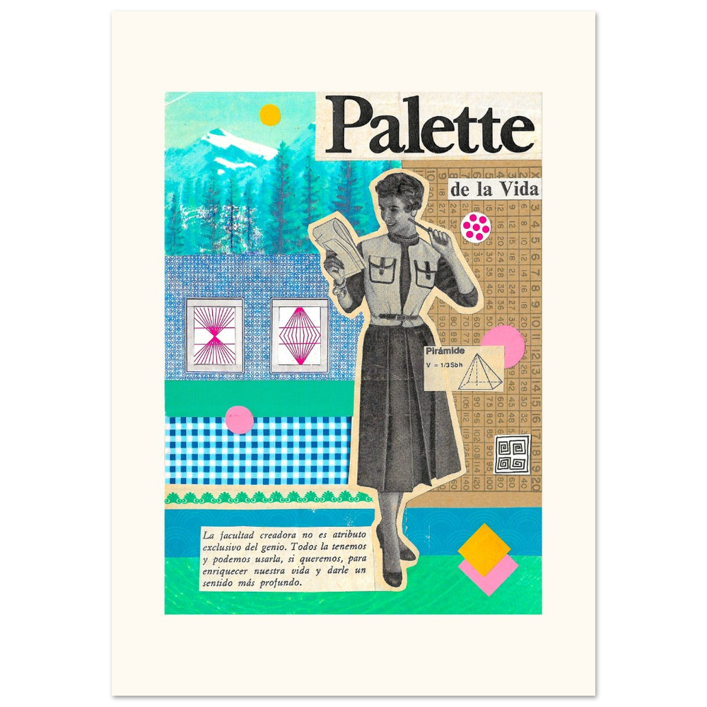 Palette – La faculté créatrice | Tirage d'Art Premium