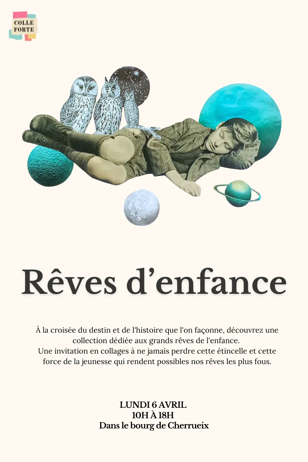 Marché de Créateurs - Cherrueix - Collection RÊVES D’ENFANCE