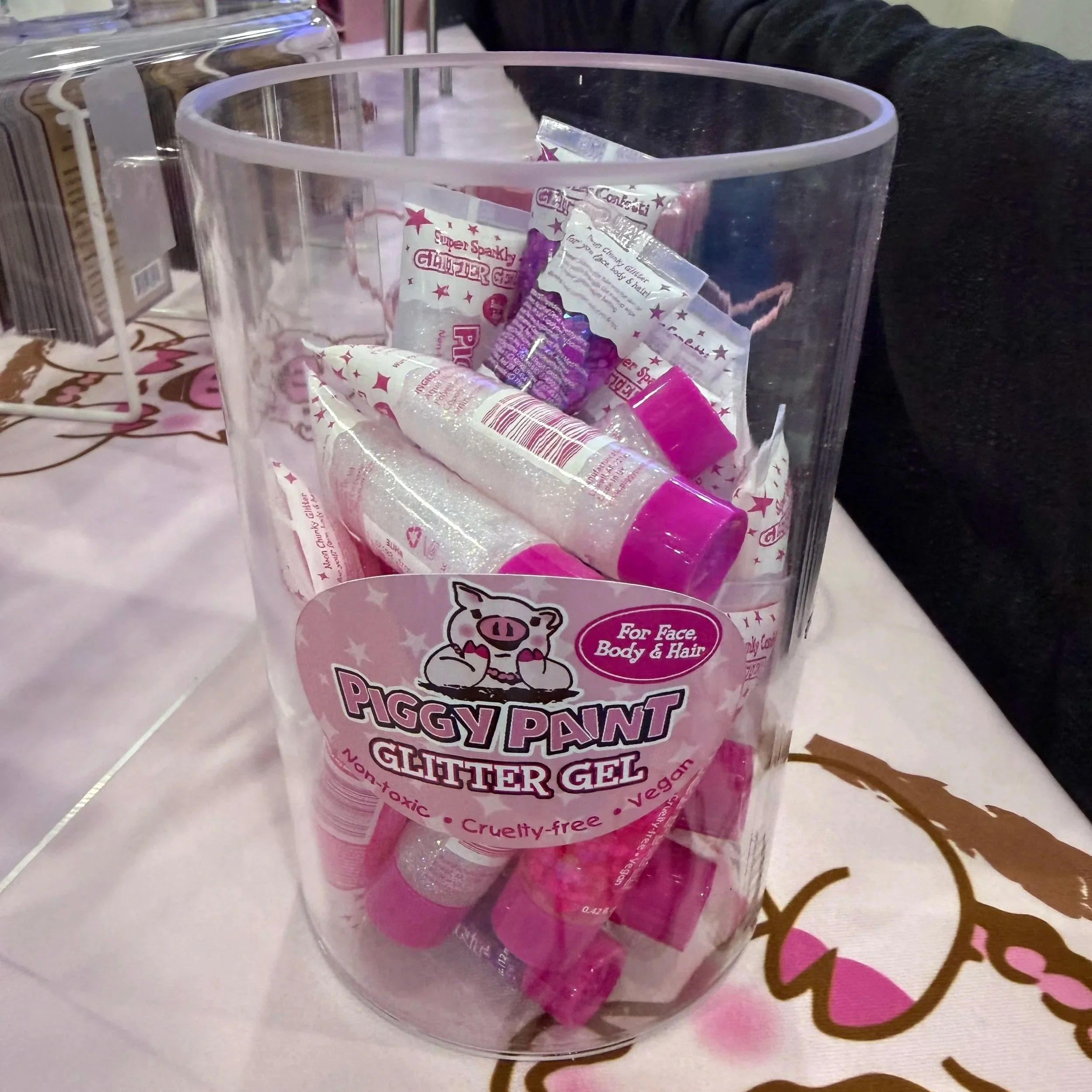 Glitter Gel from Piggy Paint - give your skin (and hair) some shimmer!