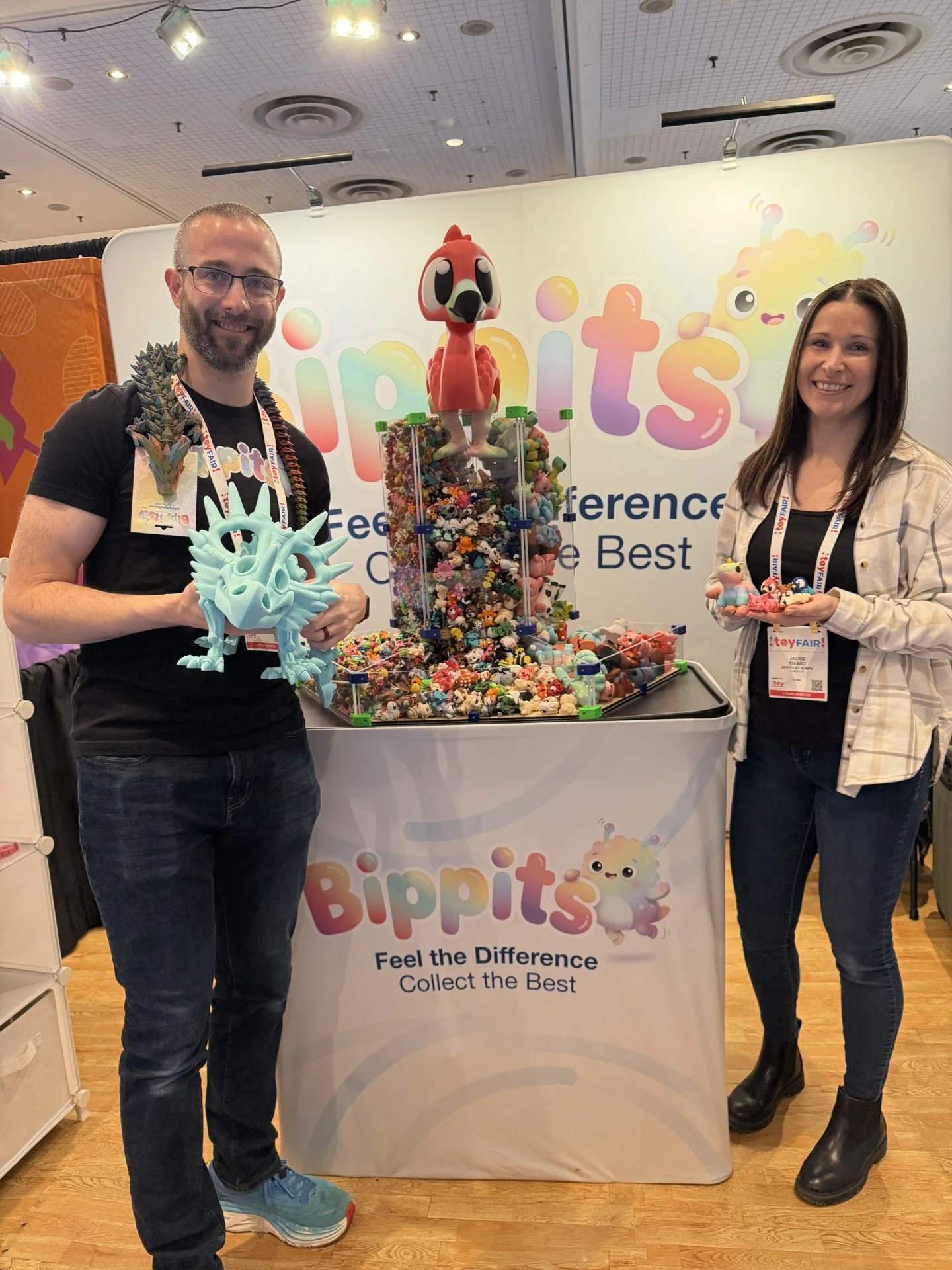 Bippits covers all sizes - from tiny collectibles to fidgets to jumbos!