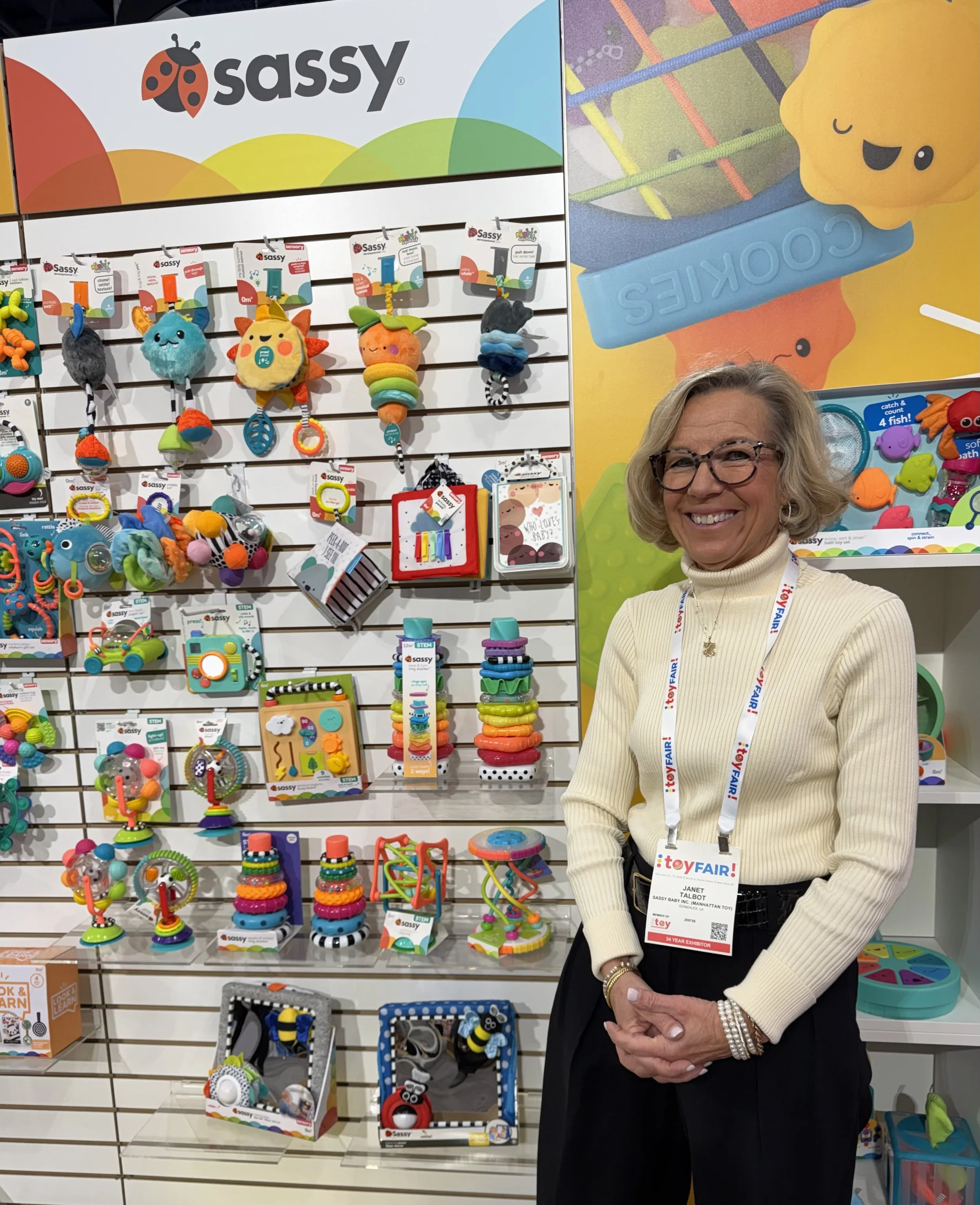 Colorful Sensory and STEM Toys from Sassy Baby!