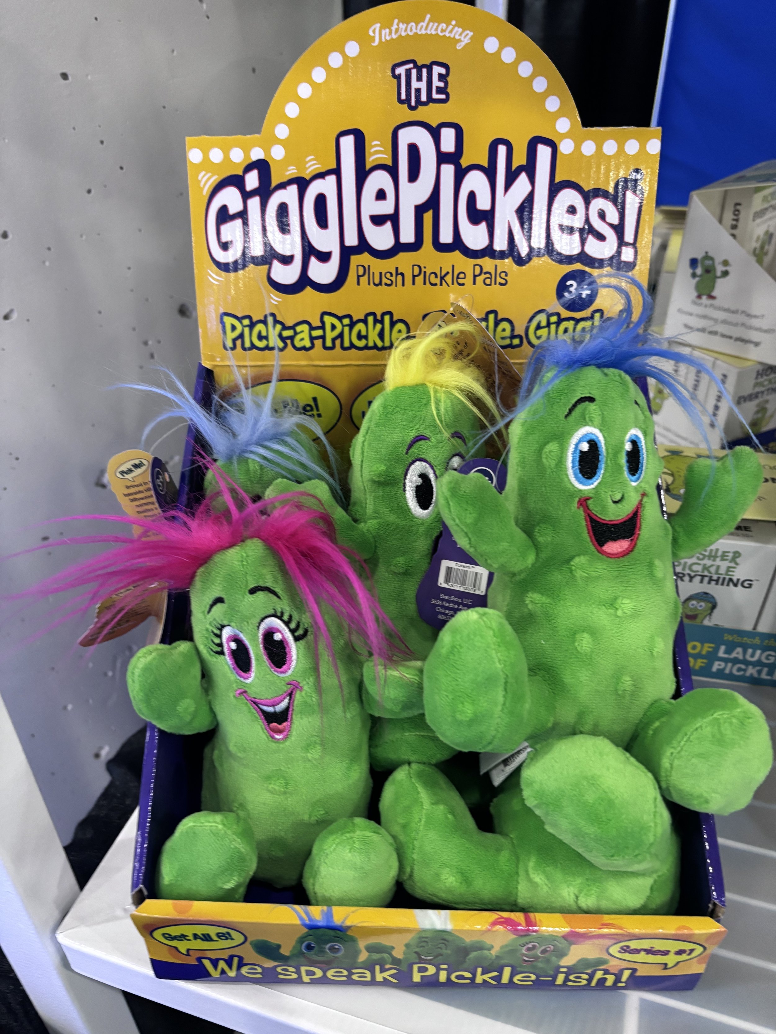 Laughing Giggle Pickles from Pickle Everything - the laughter is contagious!