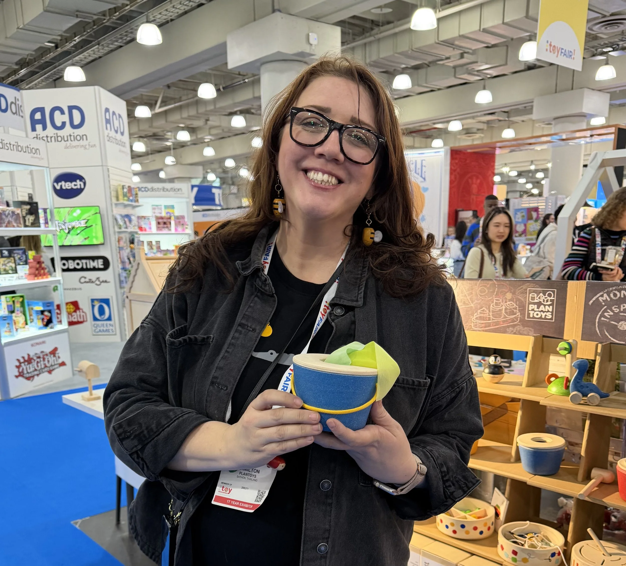 The cutest baby tissue box from PlanToys!