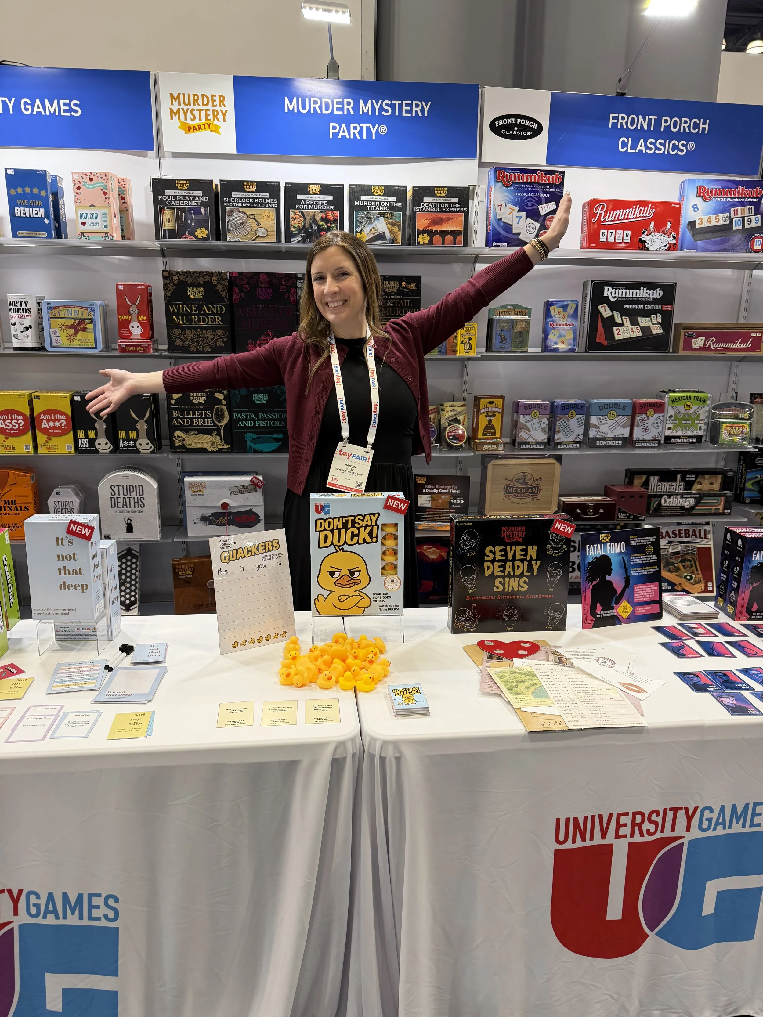 Everything looks good over at University Games!