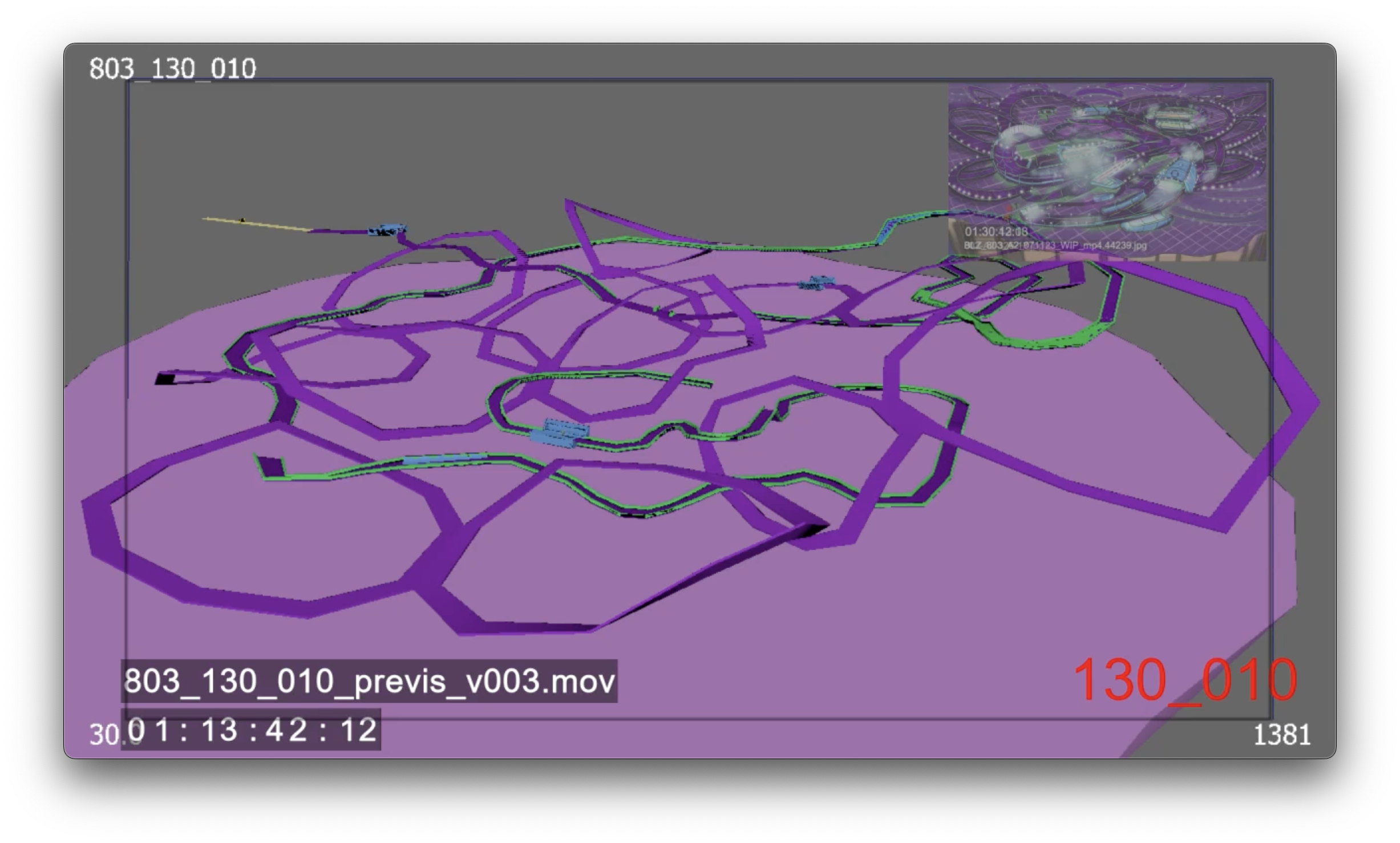 Racetrack - Model Render