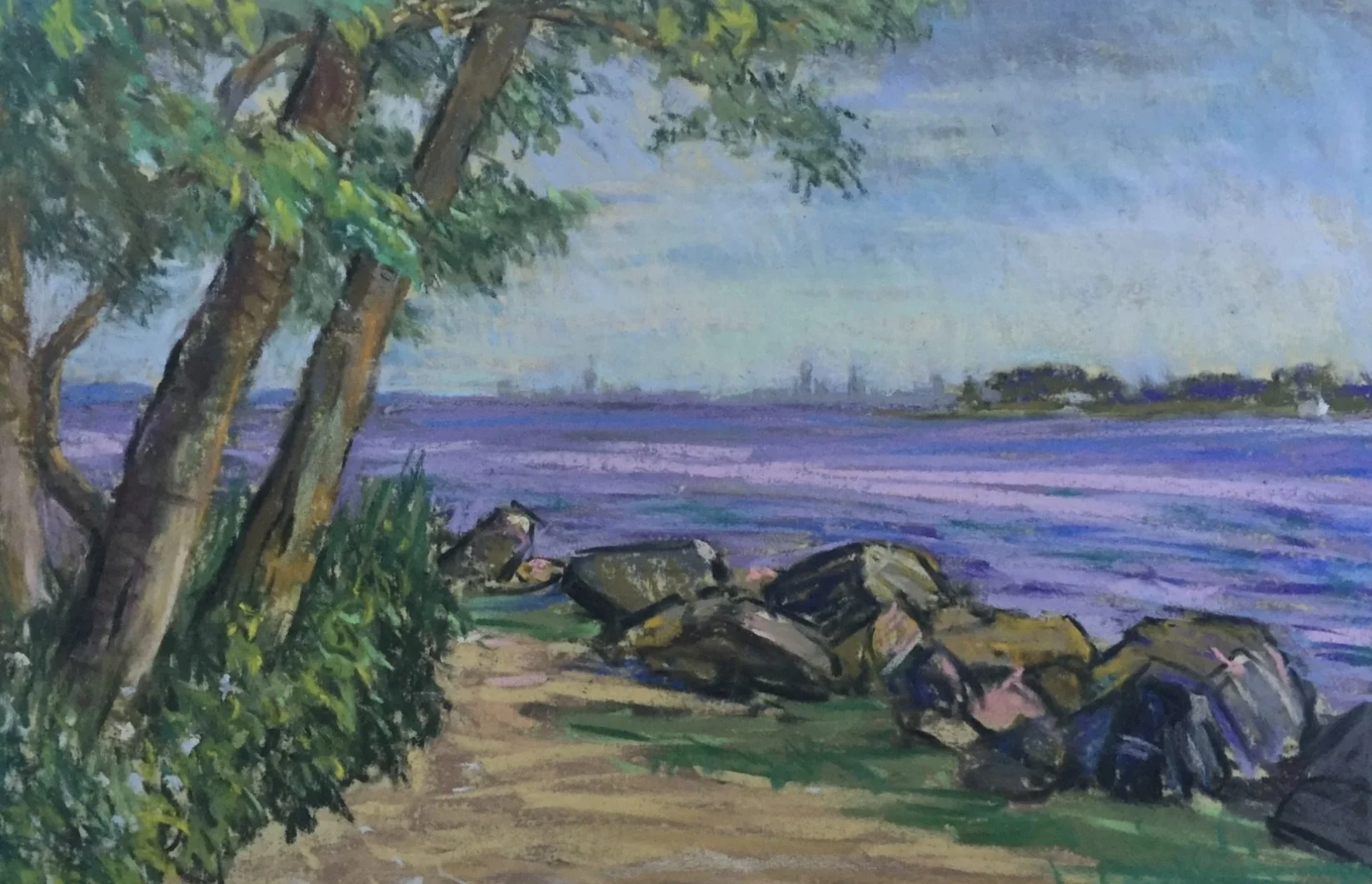 City Skyline From the Point