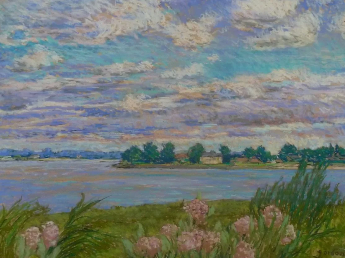 Milkweed Against a Stormy Sky