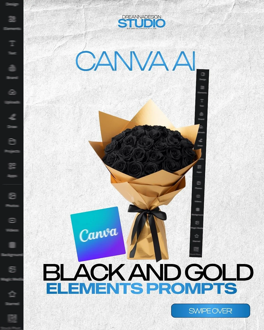 @canva + their AI elements has done it again ! 

Copy &amp; Paste these prompts inside of the elements tab in Canva for results like this ! 

If you&rsquo;ve been feeling stuck, overlooked, or like your designs just aren&rsquo;t showing the world wha