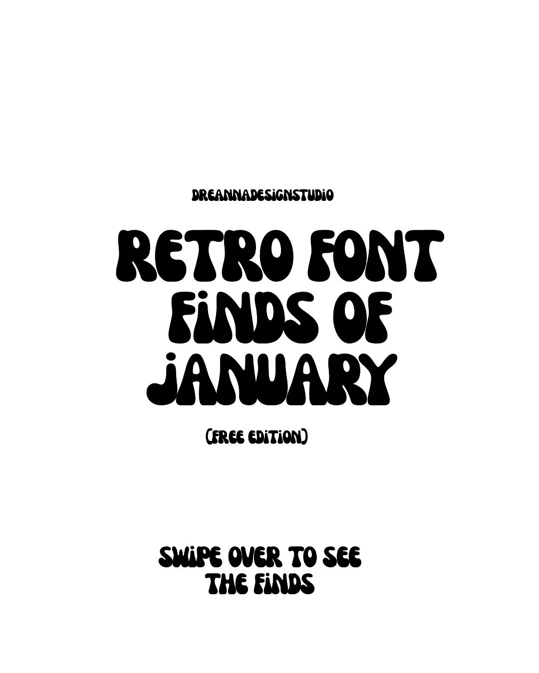 Here are some free retro fonts you can use in @canva . 

Which one is your favorite? Comment &ldquo;fonts&rdquo; to grab your font gallery to save time designing ! #canvafonts #canvatemplate #dreannadesignstudio